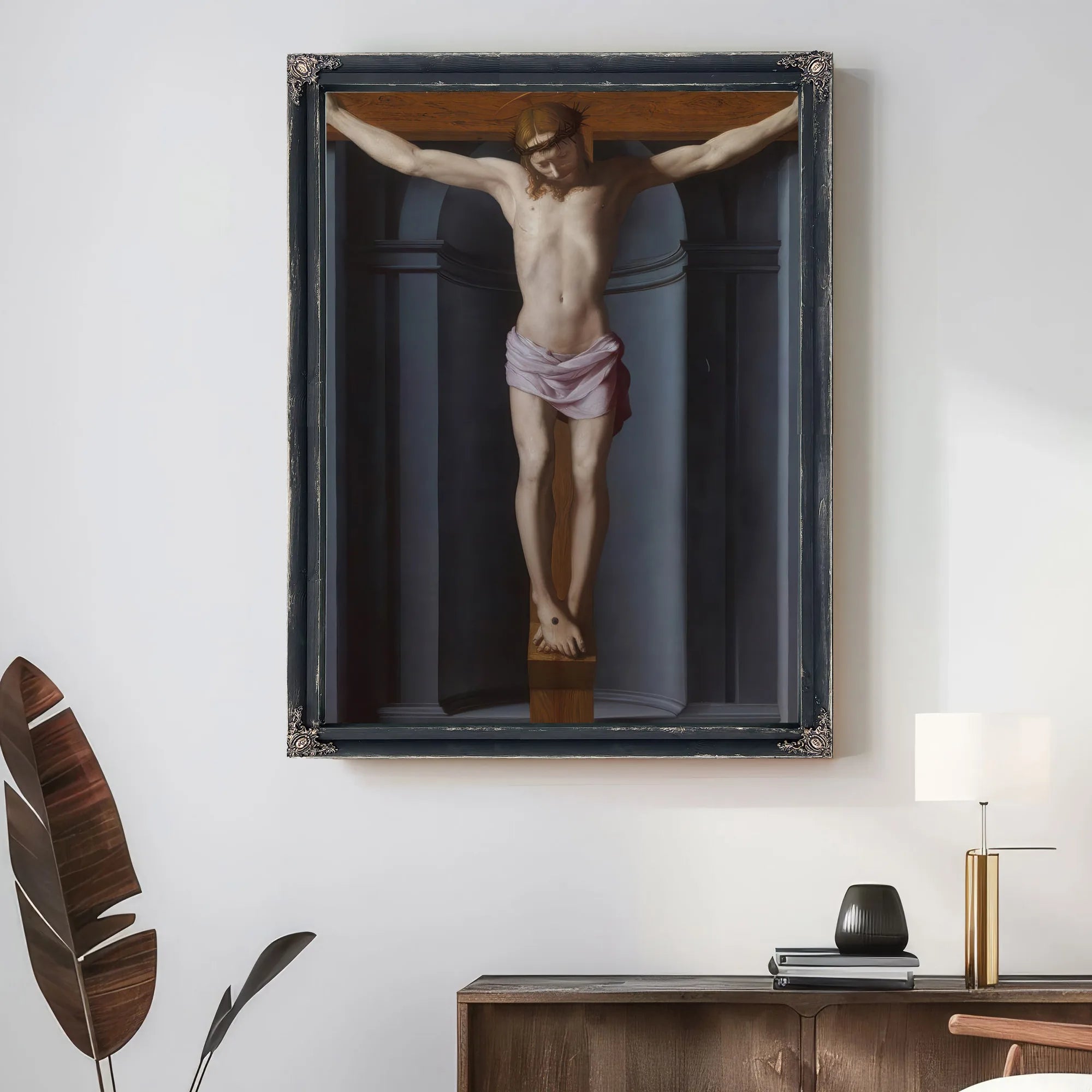 Crucified Christ 1545 145X115Cm Mannerism Musee Des Beaux Arts Jules Cheret By Agnolo Bronzino Fine Art Print