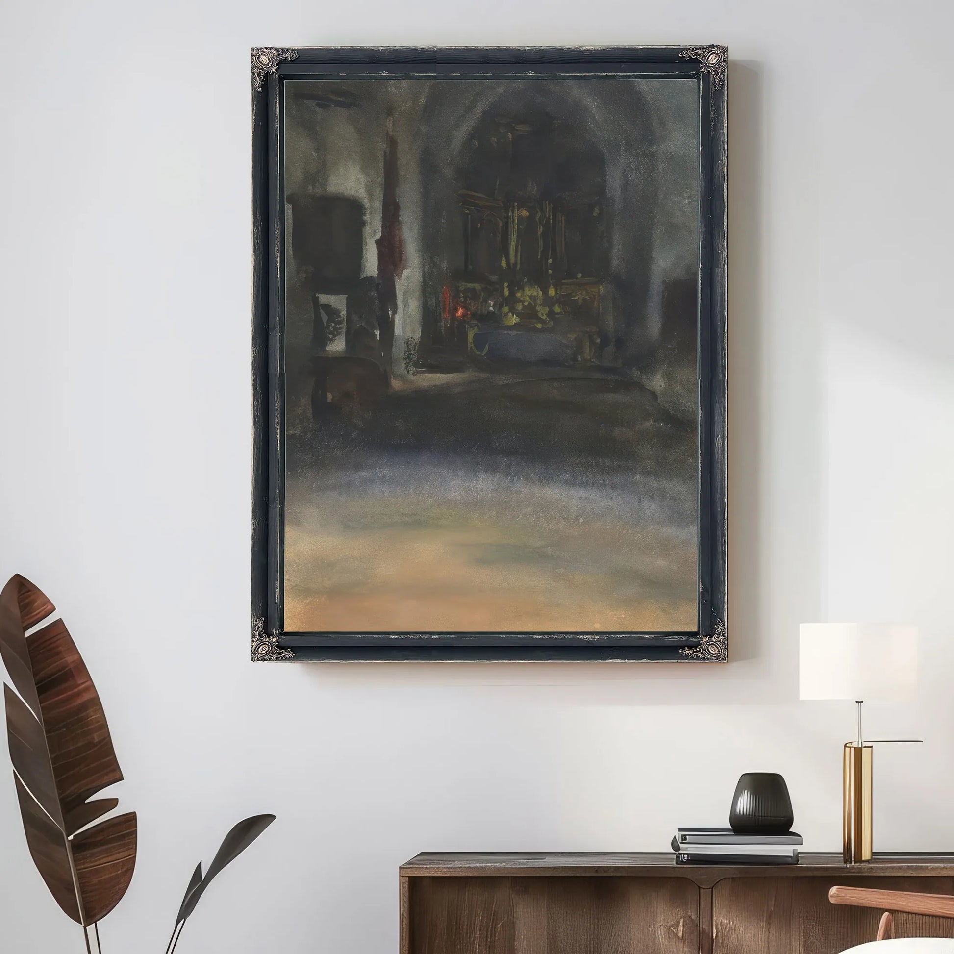 Spanish Church Interior By John Singer Sargent Fine Art Print
