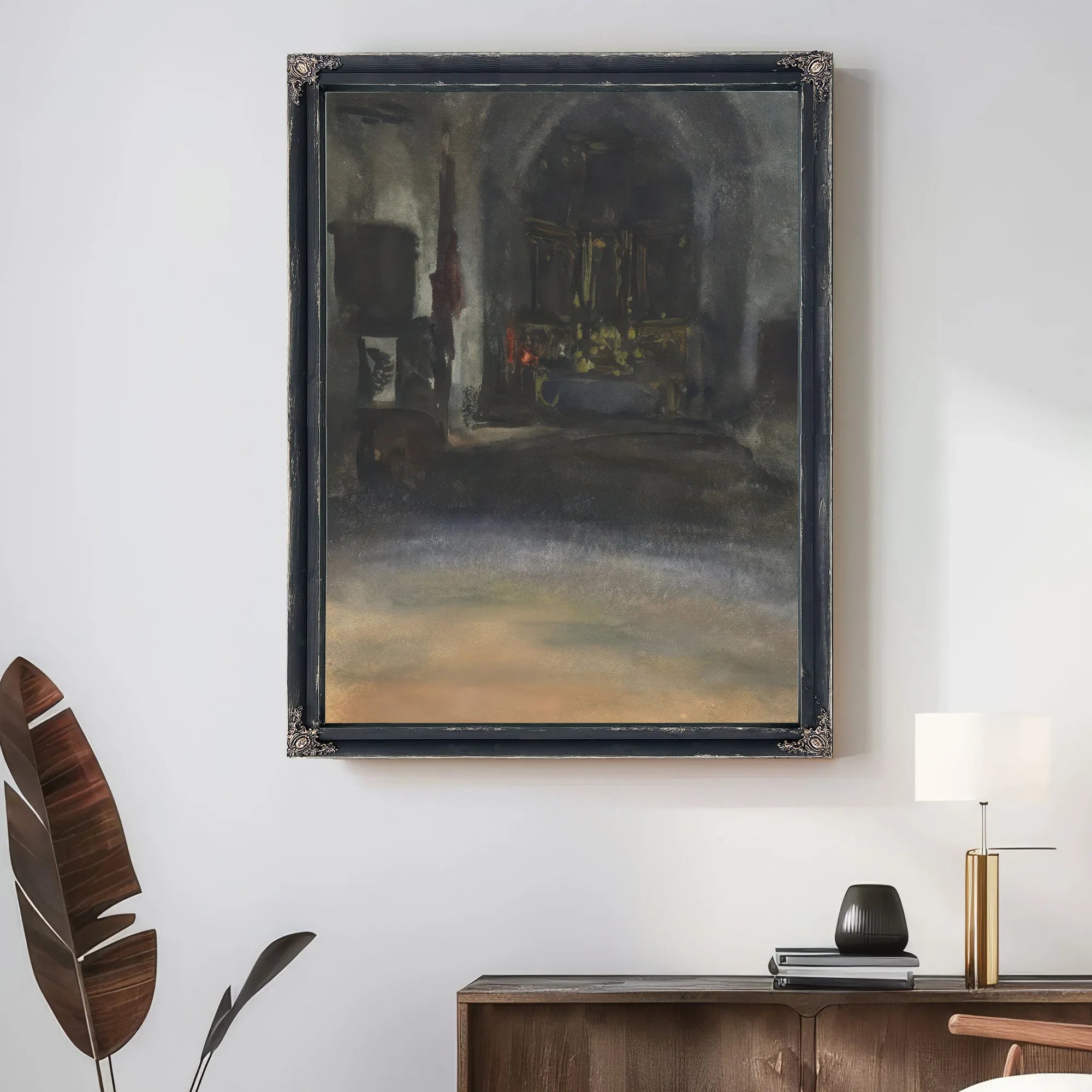 Spanish Church Interior By John Singer Sargent Fine Art Print