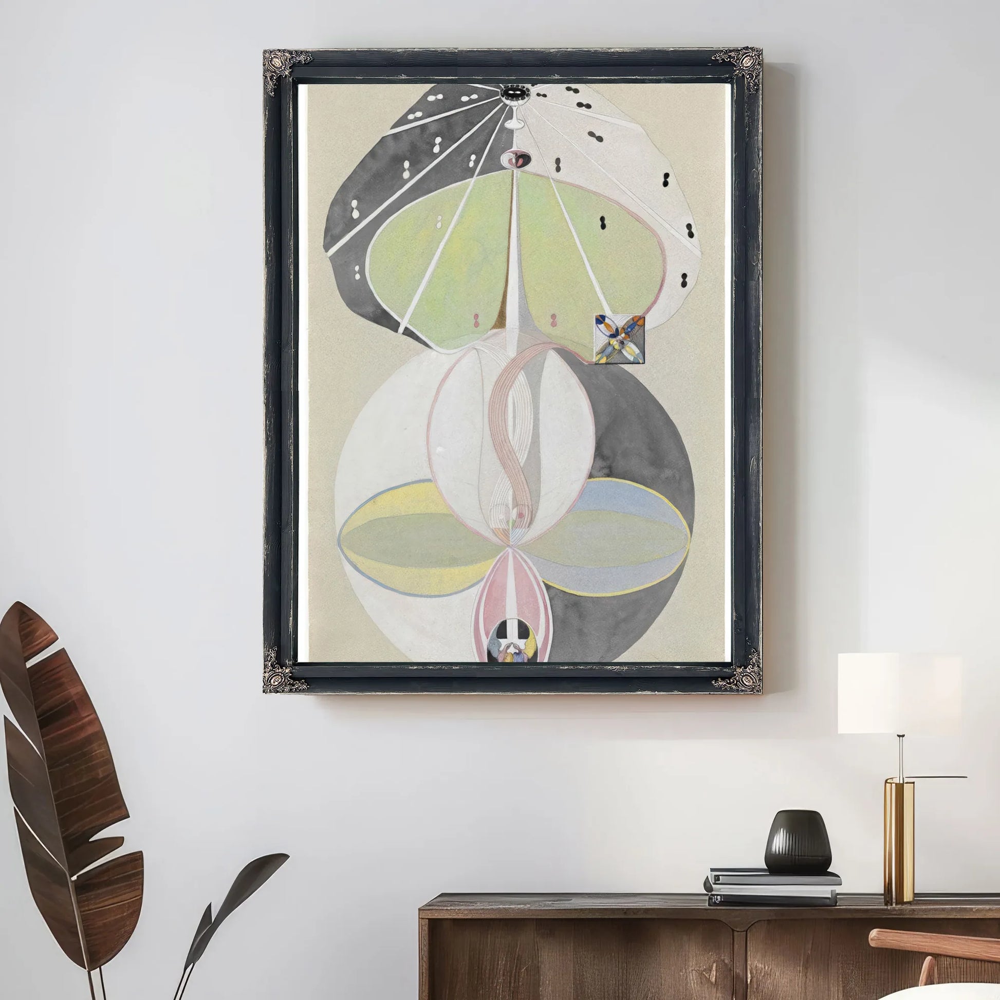 Tree Of Knowledge Series W No 5 By Hilma Af Klint Fine Art Print