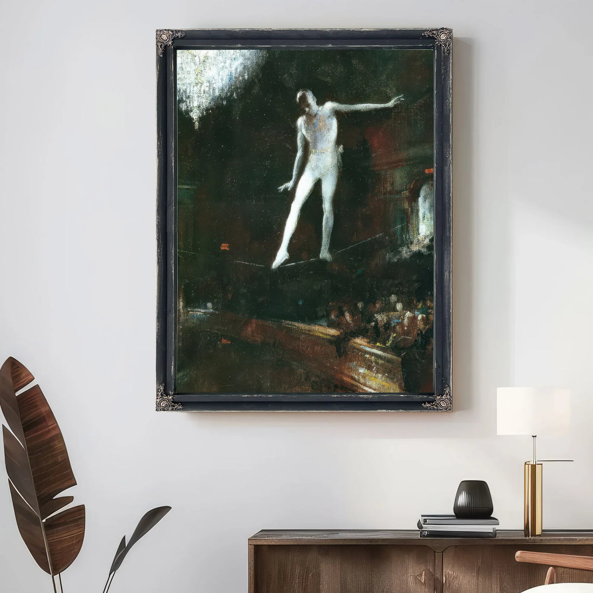 Tightrope Walker 1924 By Everett Shinn Fine Art Print