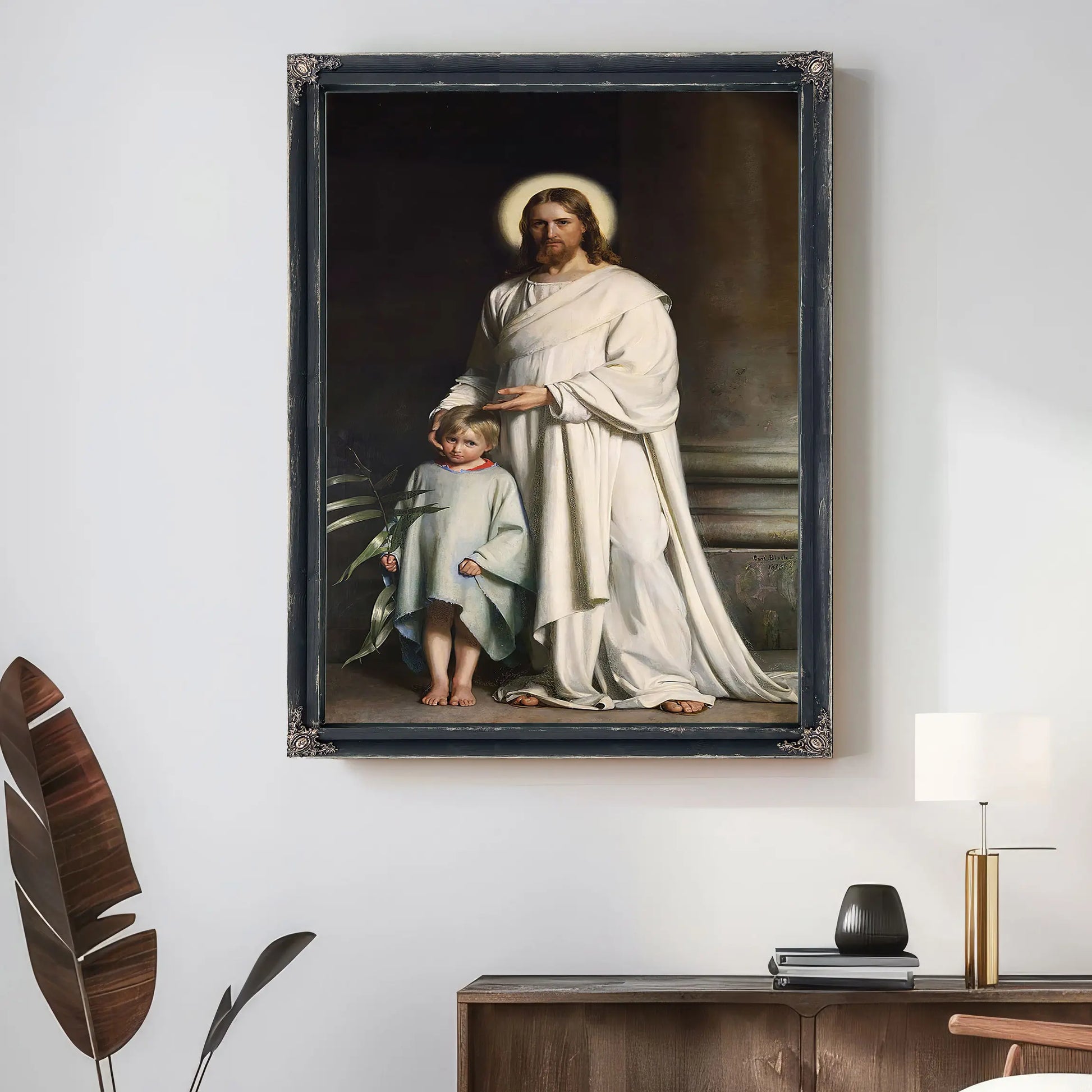 Christ Blessing The Little Child by Carl Bloch