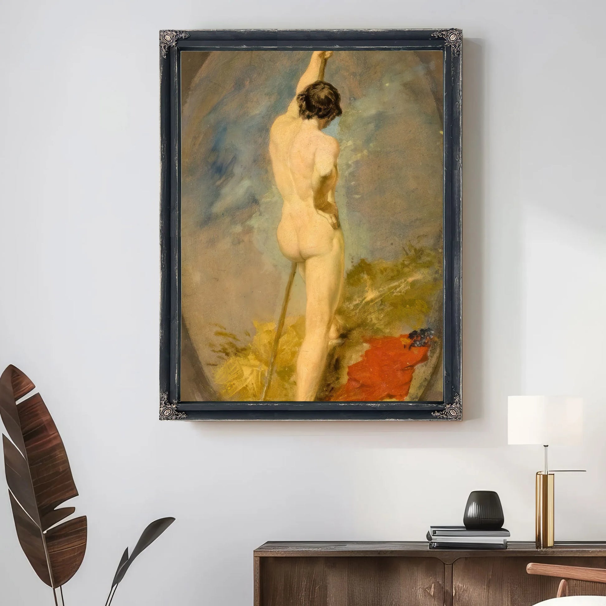 Figure Study By William Etty Fine Art Print
