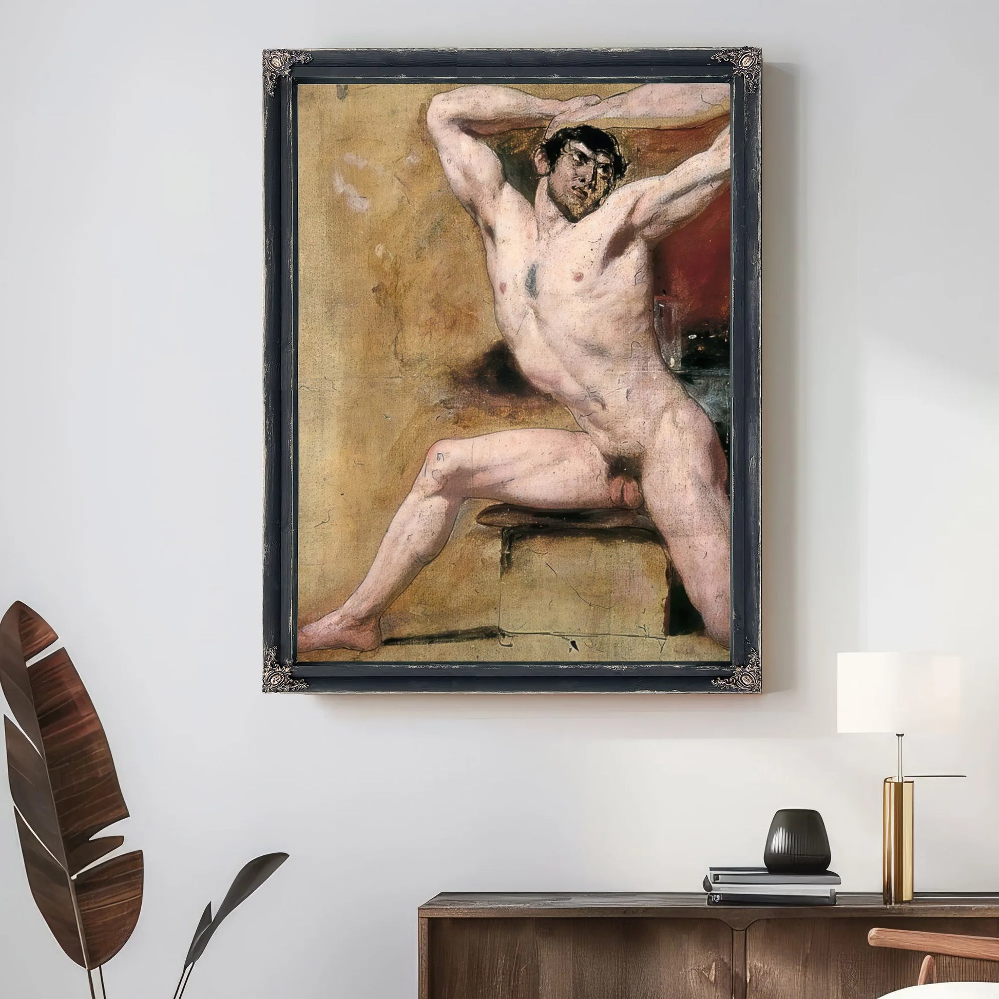 Male Nude 3 By William Etty Fine Art Print