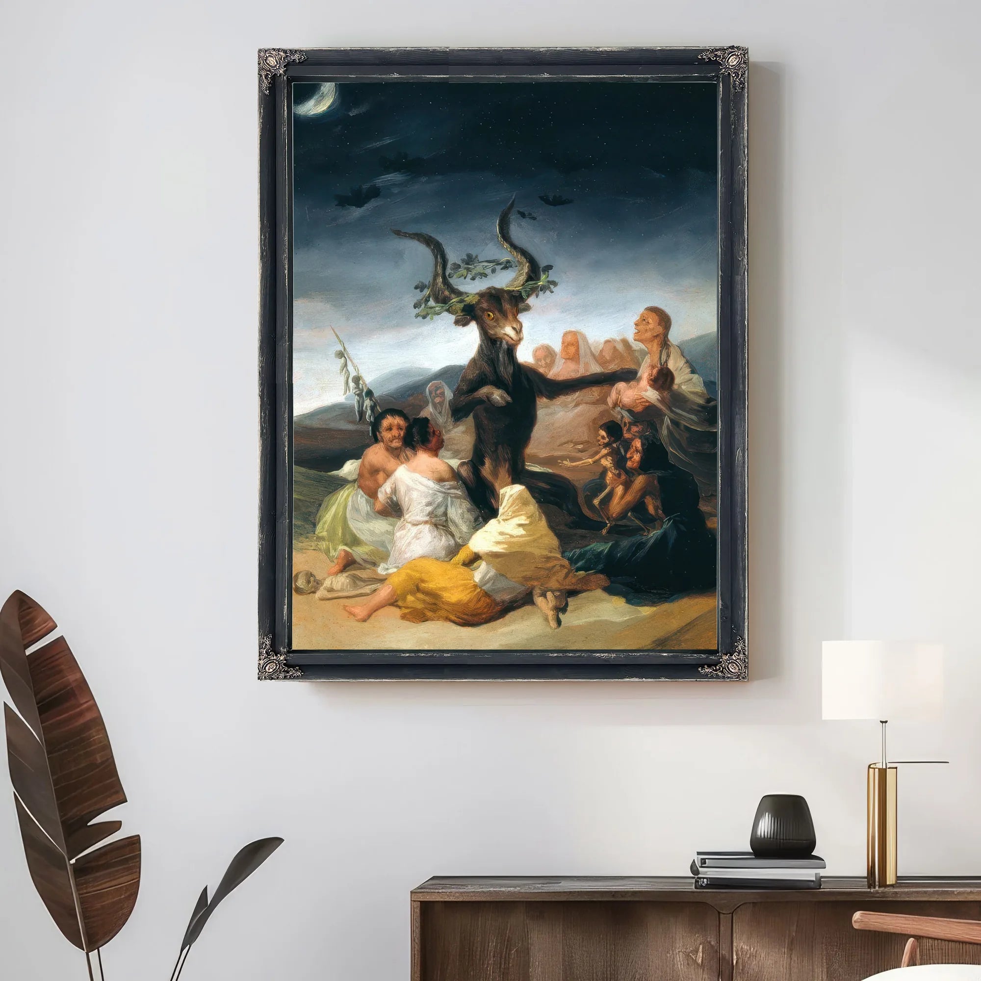 The Witches Sabbath By Francisco De Goya Fine Art Print