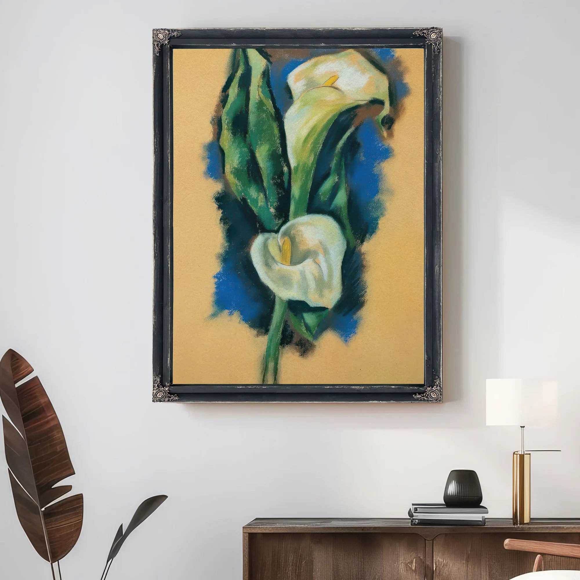 Calla Lilies By Marsden Hartley Fine Art Print