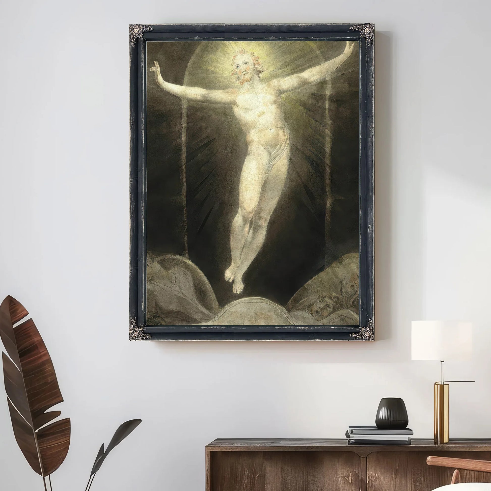 The Resurrection By William Blake Fine Art Print