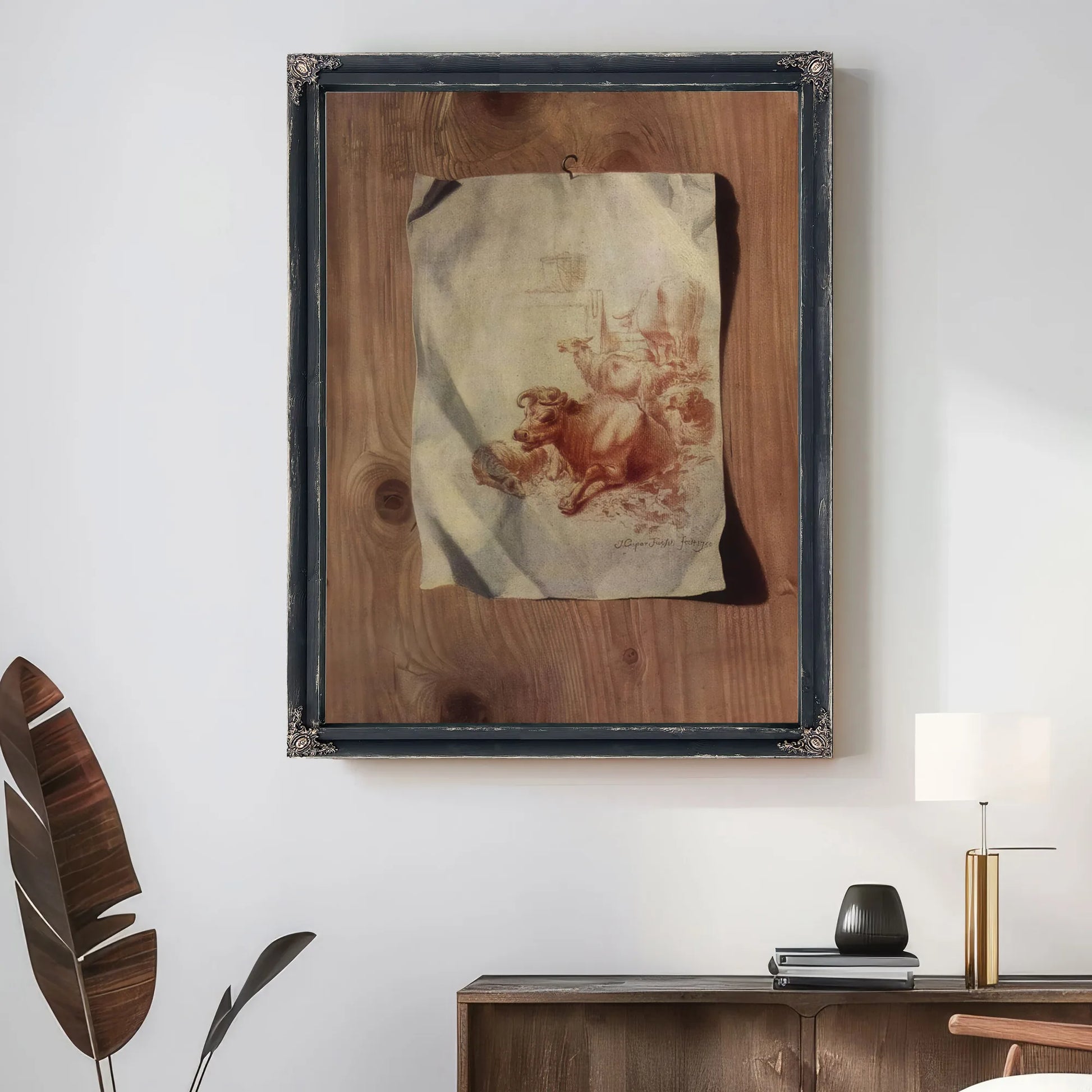 Trompe L'oeil By Henry Fuseli Fine Art Print