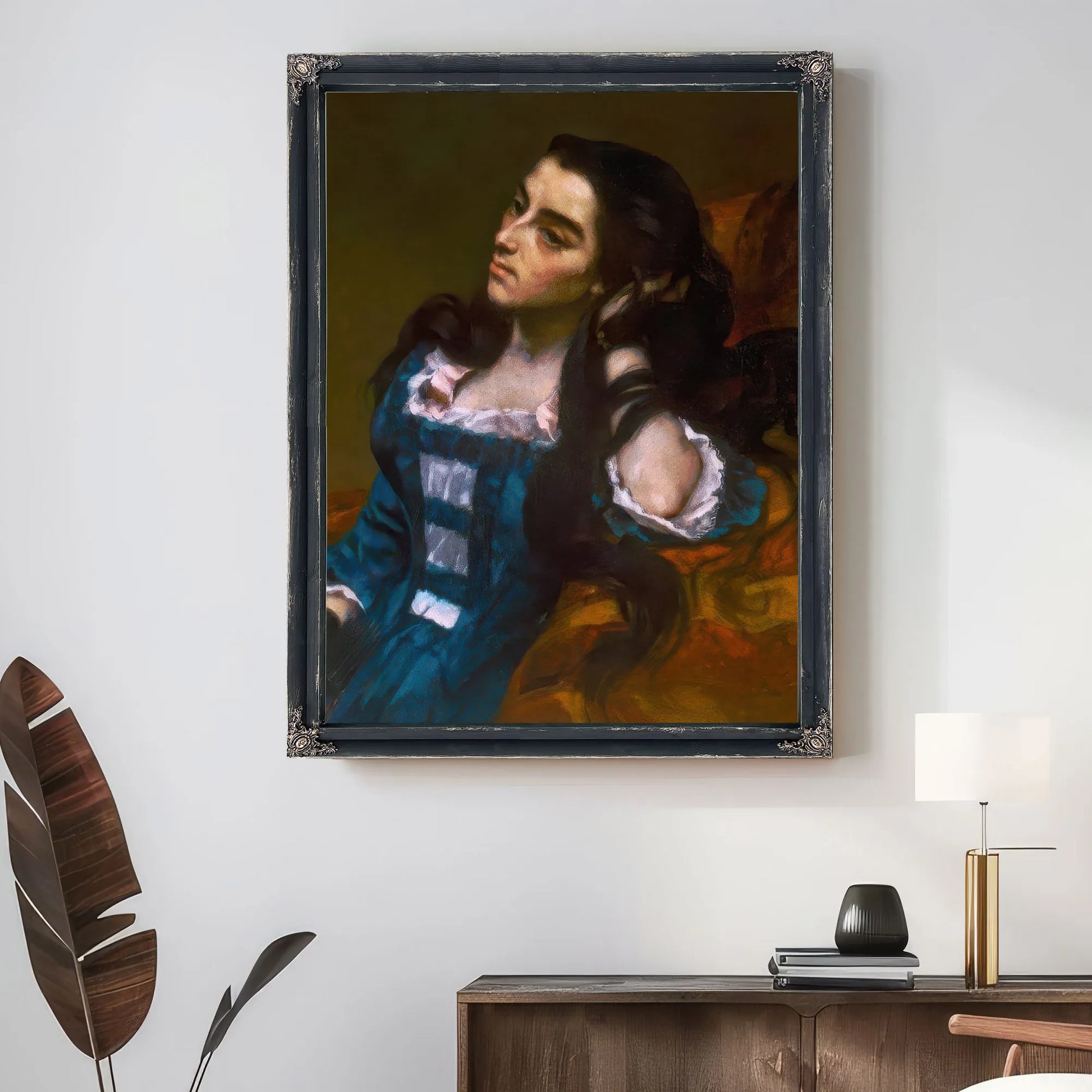 Spanish Woman By Gusave Courbet Fine Art Print