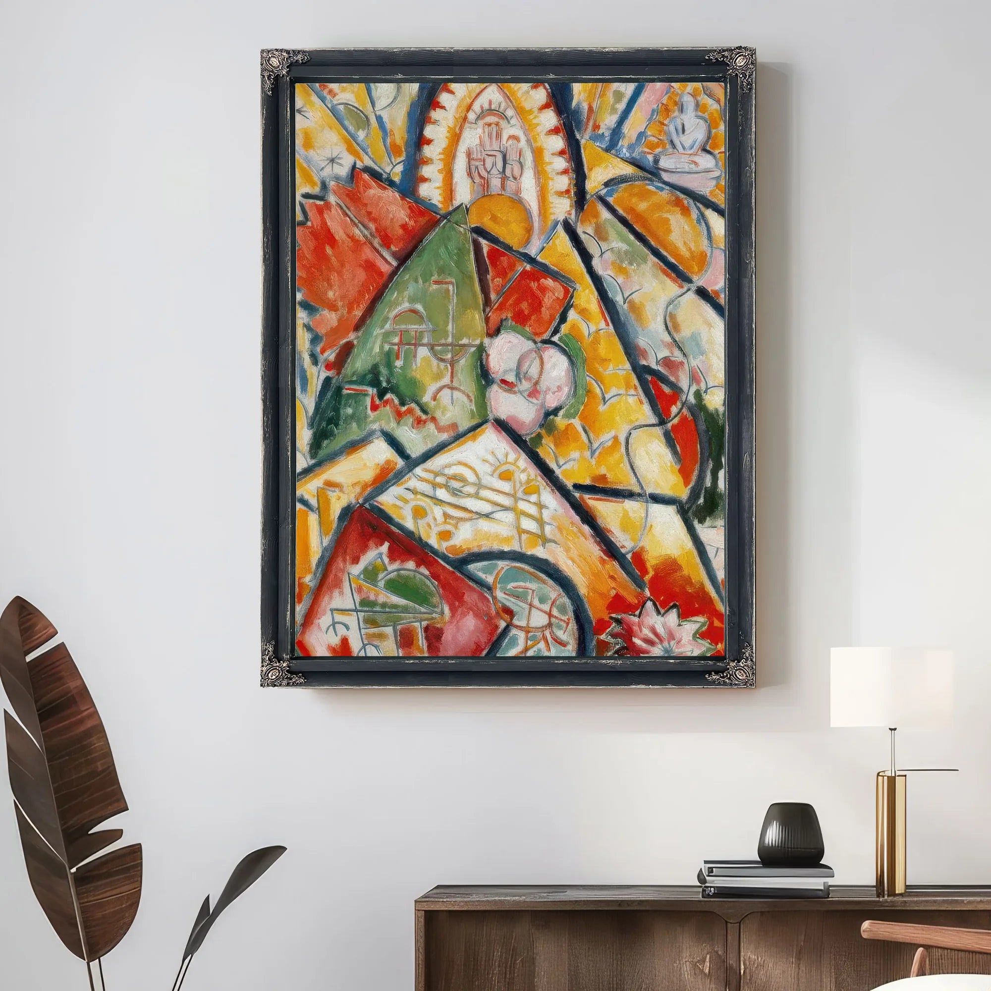 Musical Theme (Oriental Symphony) By Marsden Hartley Fine Art Print