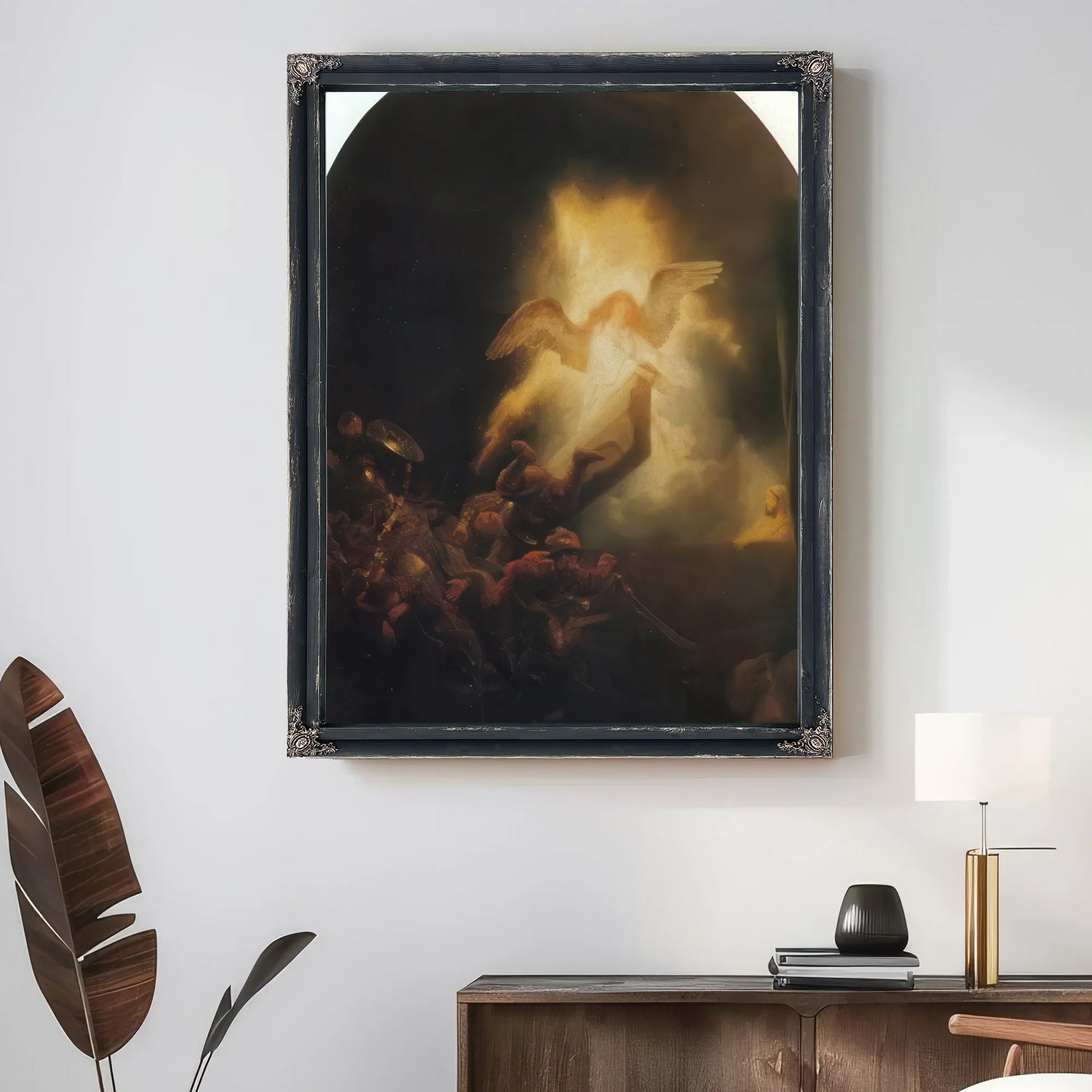 The Resurrection Of Christ By Rembrandt Fine Art Print