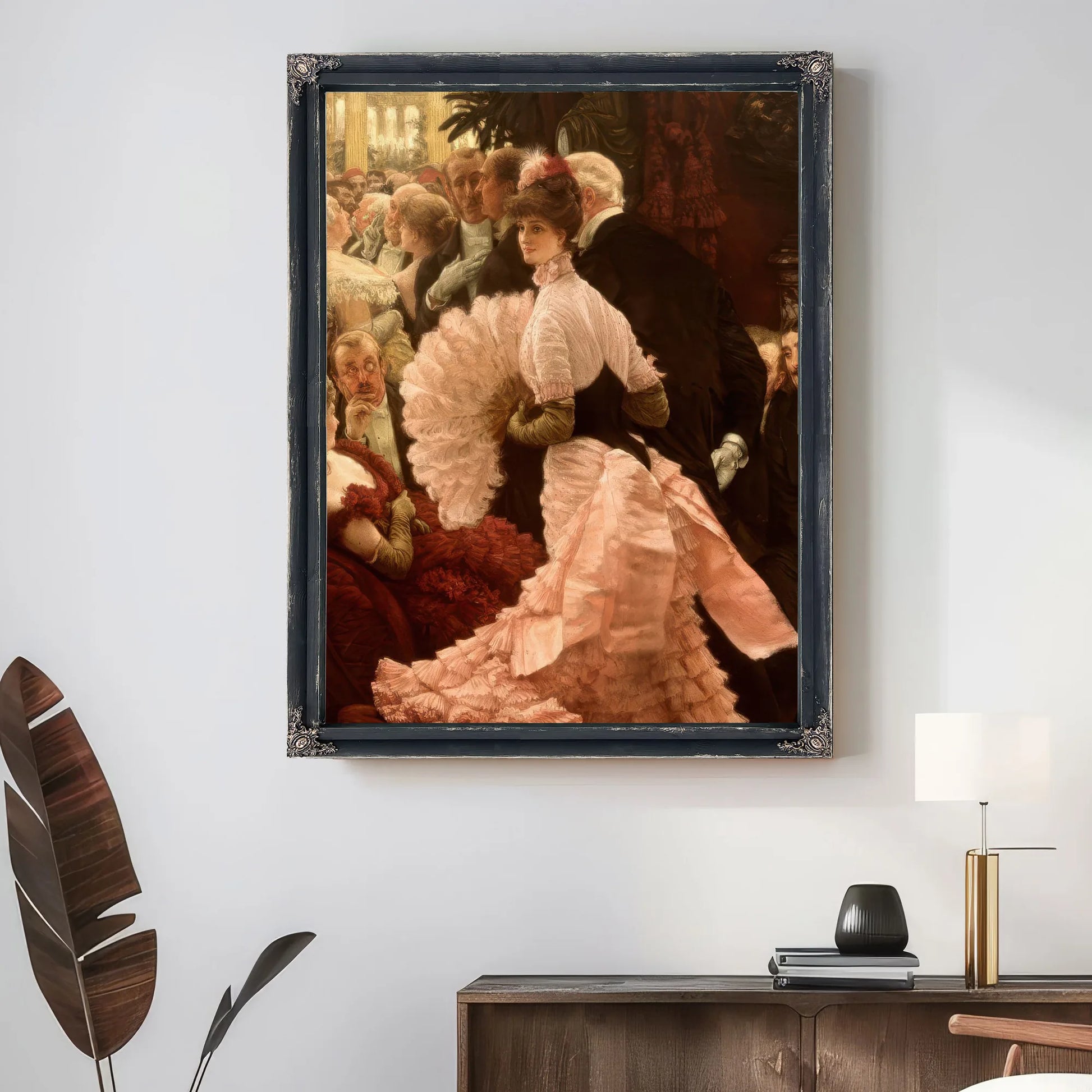 The Political Woman By James Tissot Fine Art Print