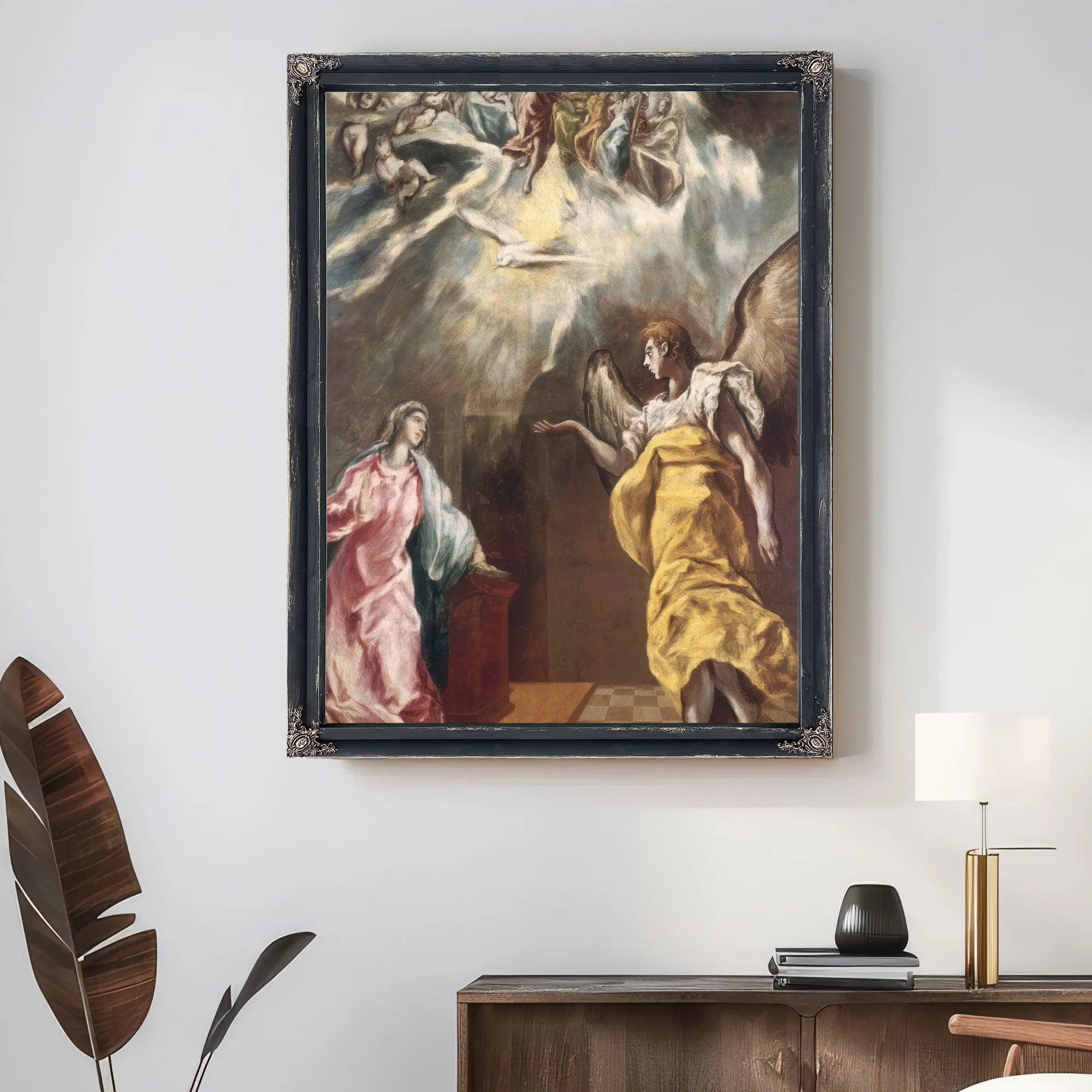 The Annunciation 2 By El Greco Fine Art Print
