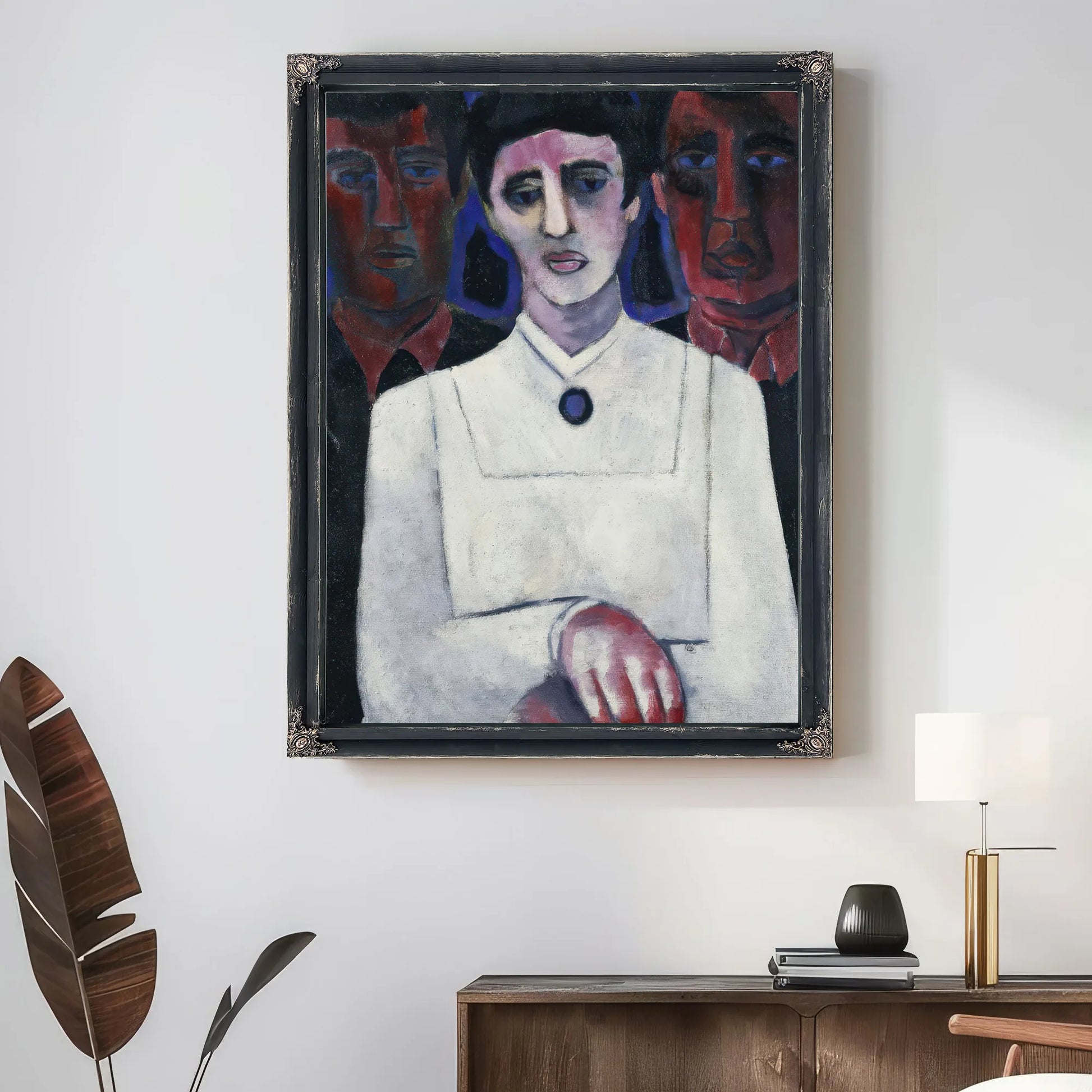 The Fisherman's Sister By Marsden Hartley Fine Art Print