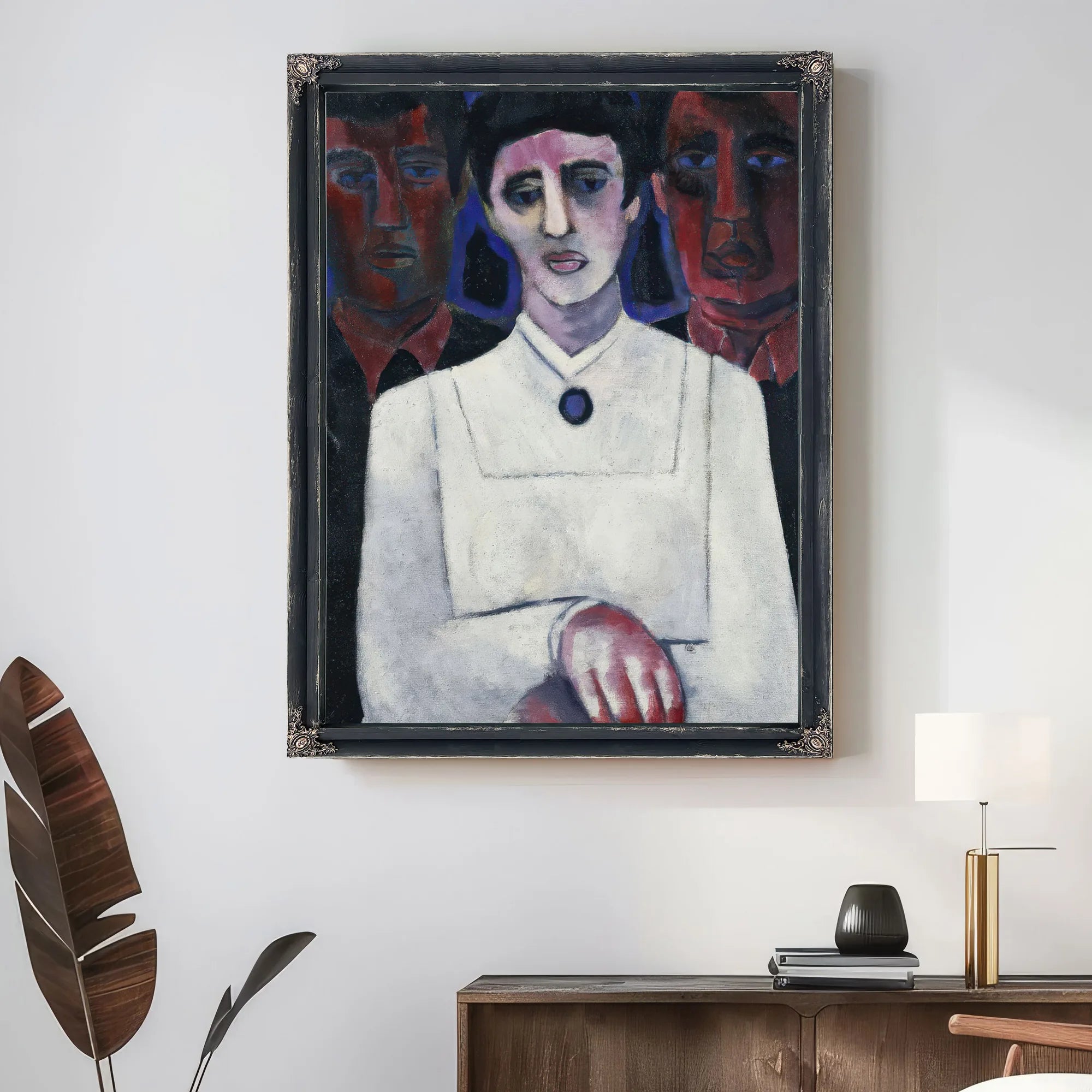 The Fisherman's Sister By Marsden Hartley Fine Art Print