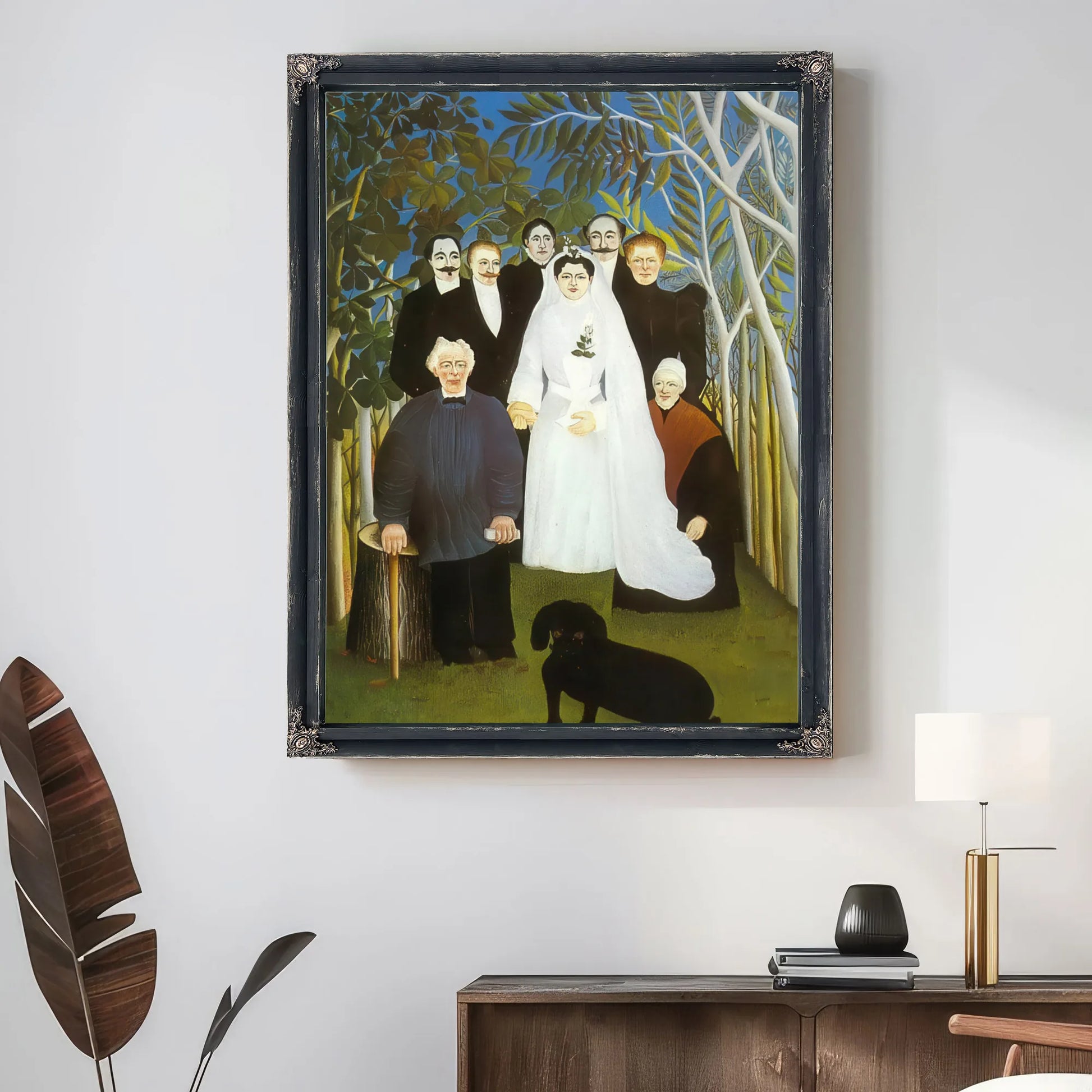 A Country Wedding 1904 1905 By Henri Rousseau Fine Art Print