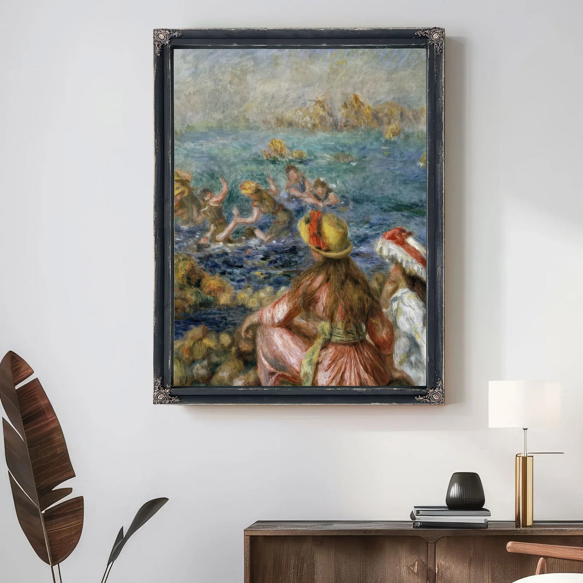 The Bathers By Pierre Auguste Renoir Fine Art Print