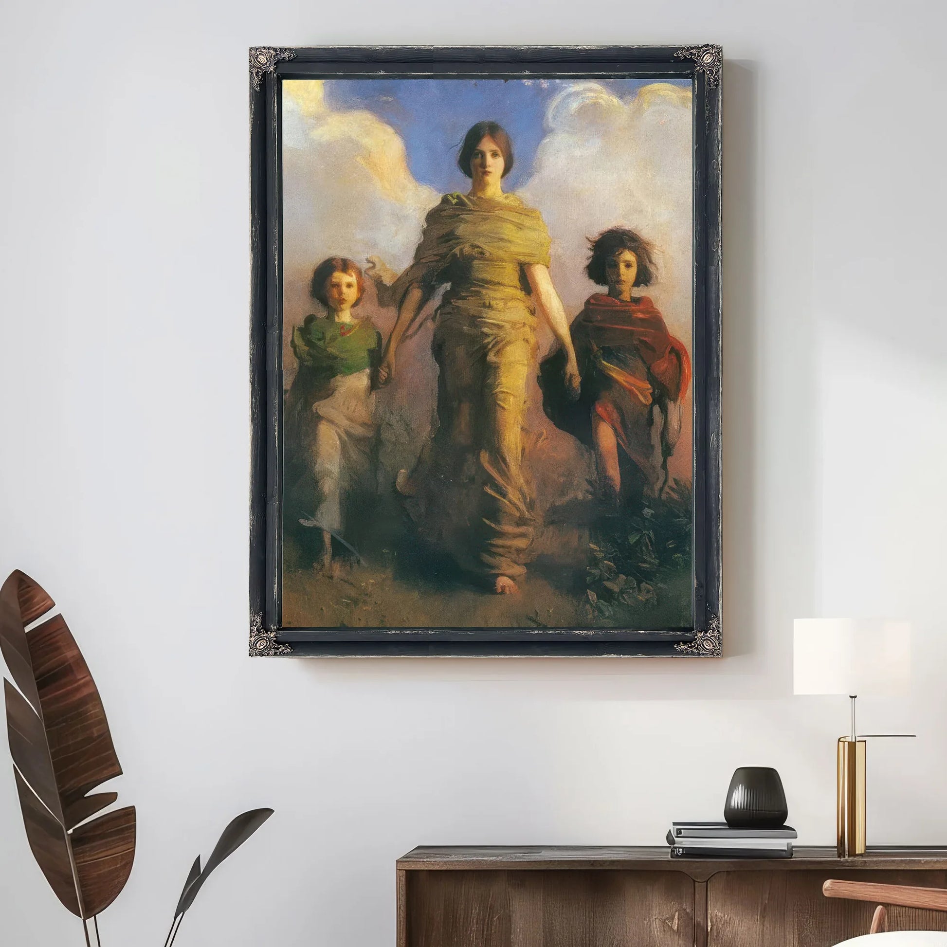 A Virgin by Abbott By Handerson By Thayer Fine Art Print