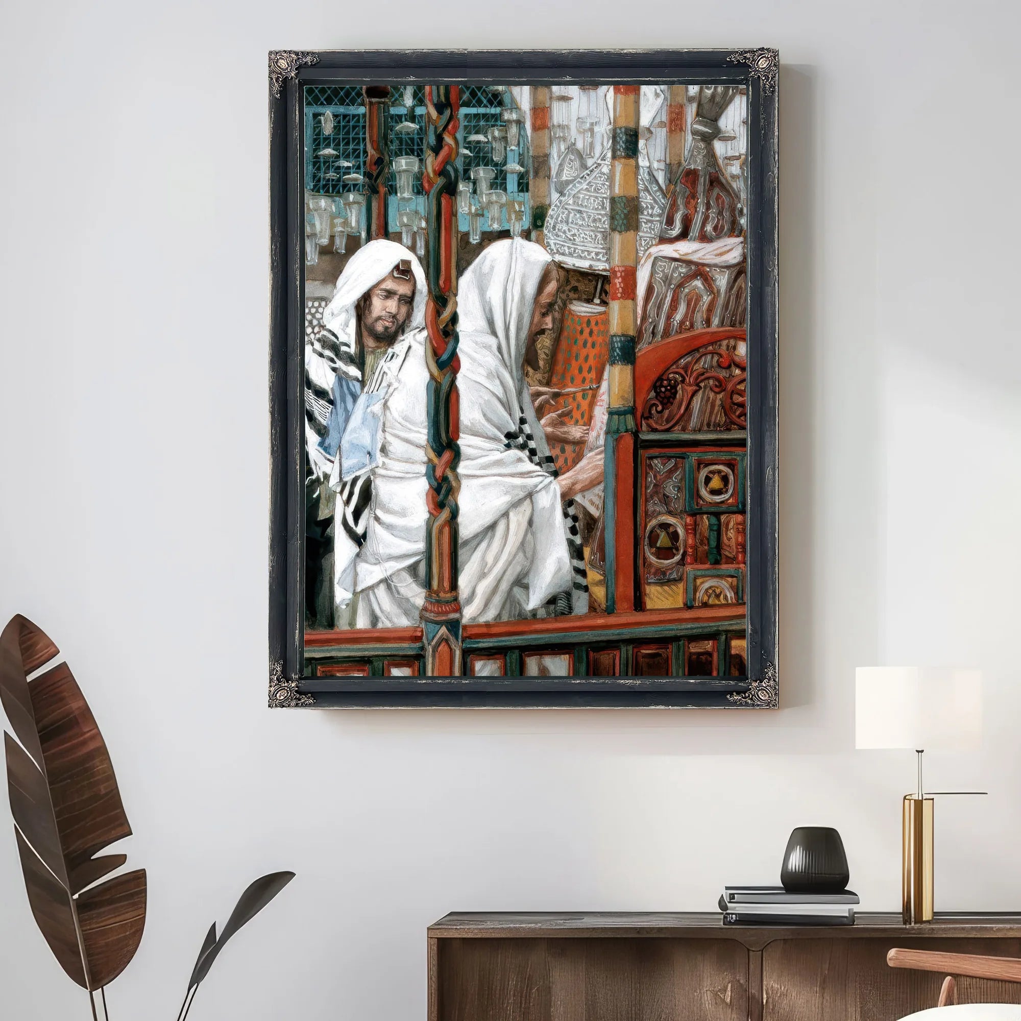 Jesus Teaching In The Synagogue By James Tissot Fine Art Print