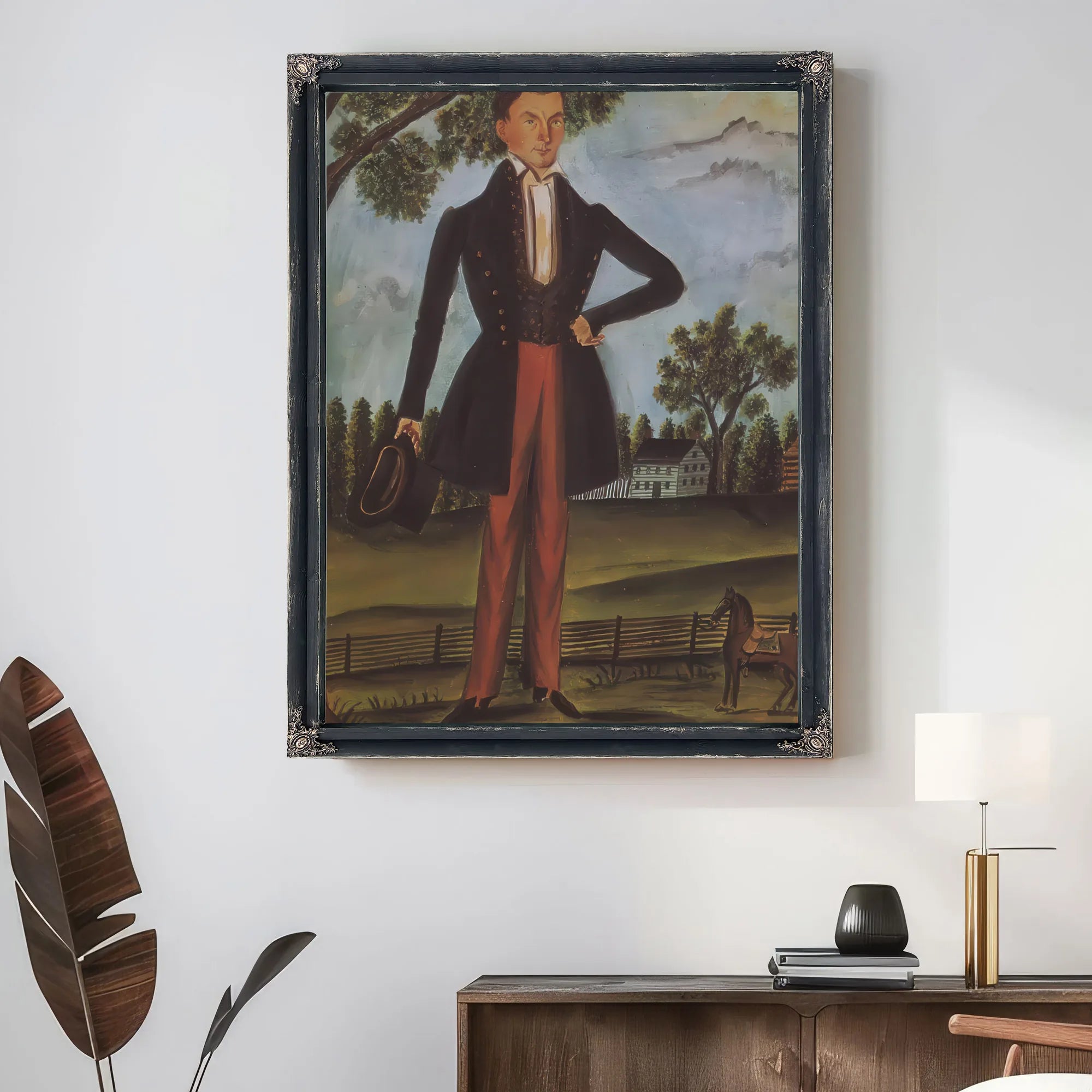 Young Mr. Faul By Jacob Maentel Fine Art Print