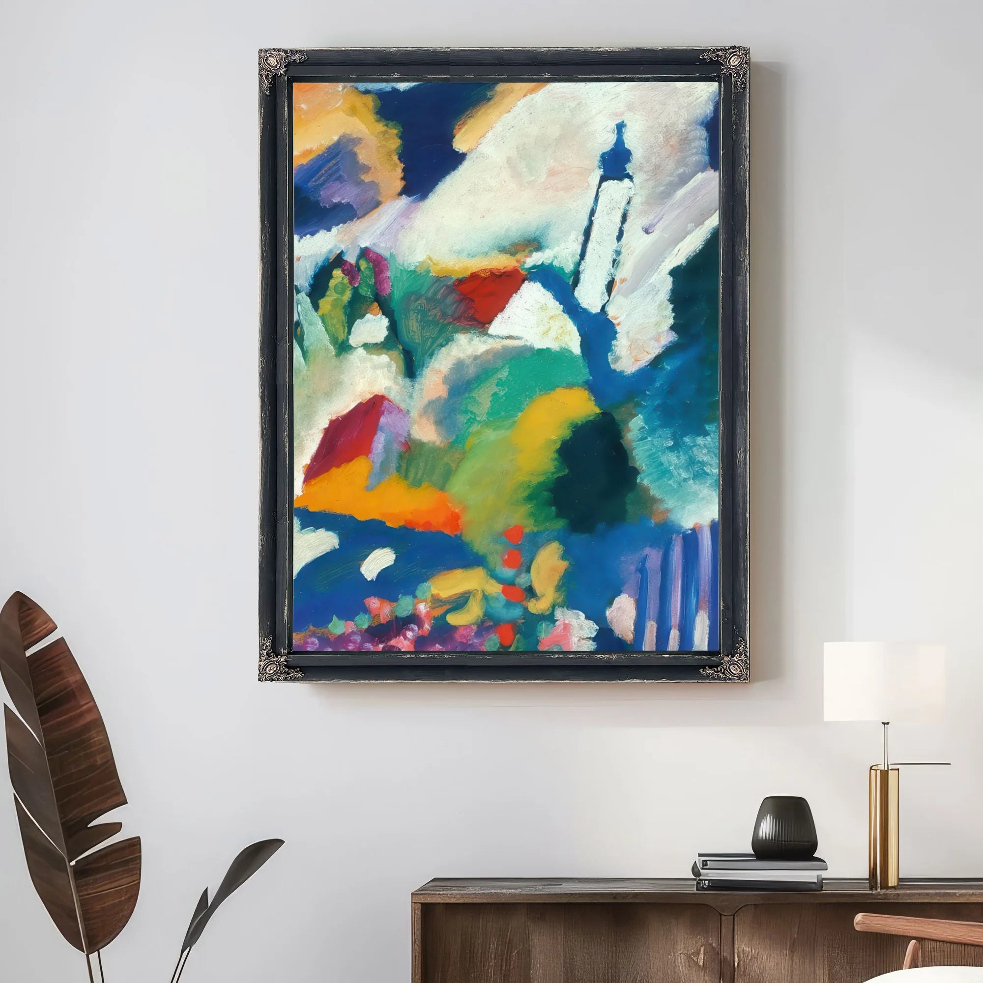 Church In Murnau By Wassily Kandinsky Fine Art Print