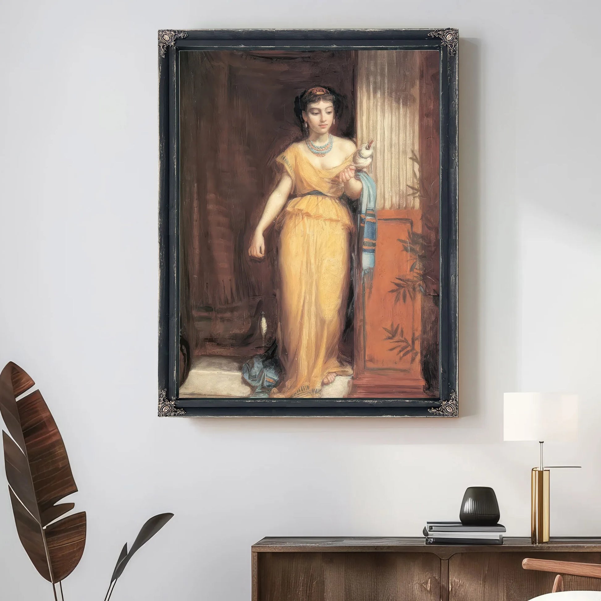 La Fileuse By John Waterhouse Fine Art Print