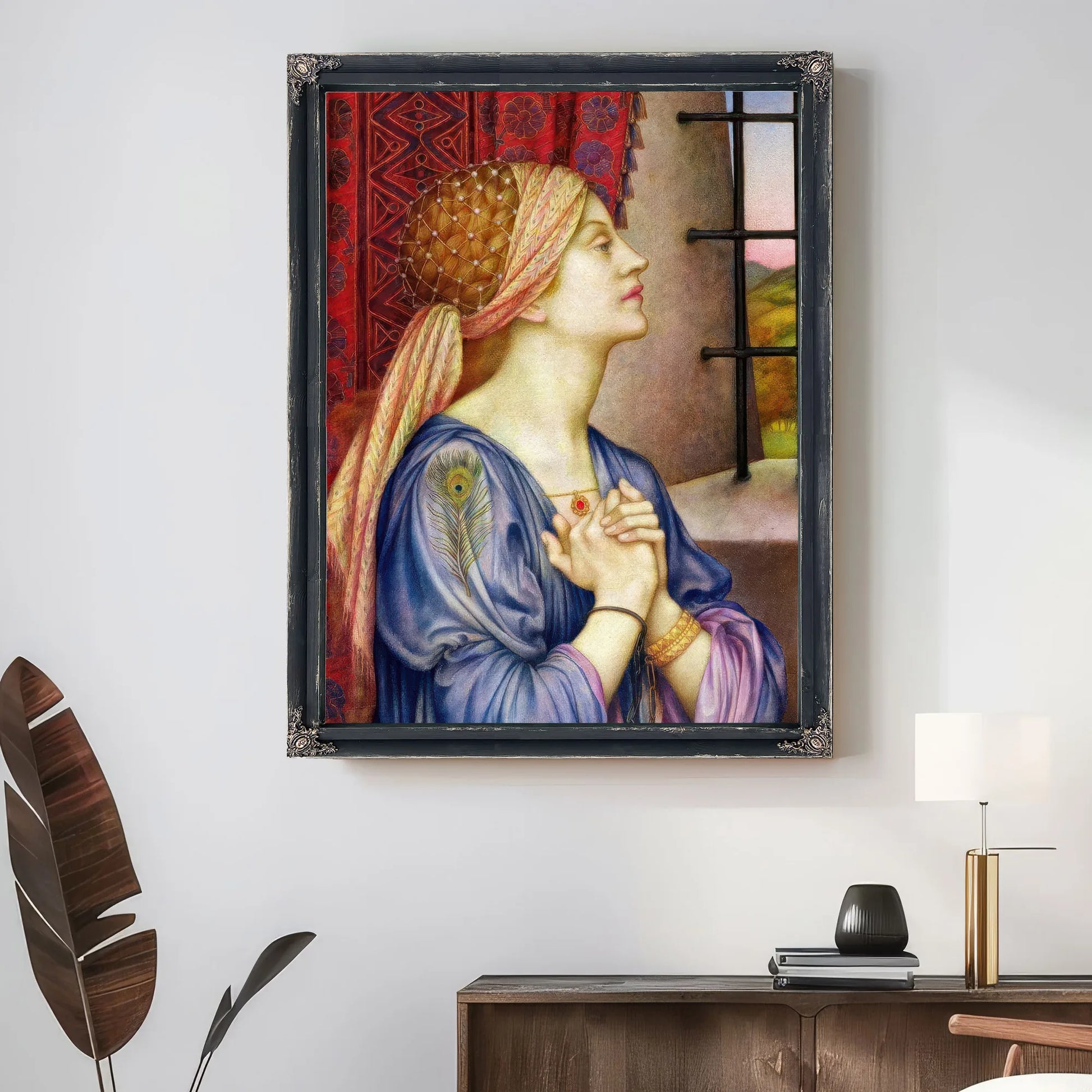 The Prisoner 1907 By Evelyn De Morgan Fine Art Print