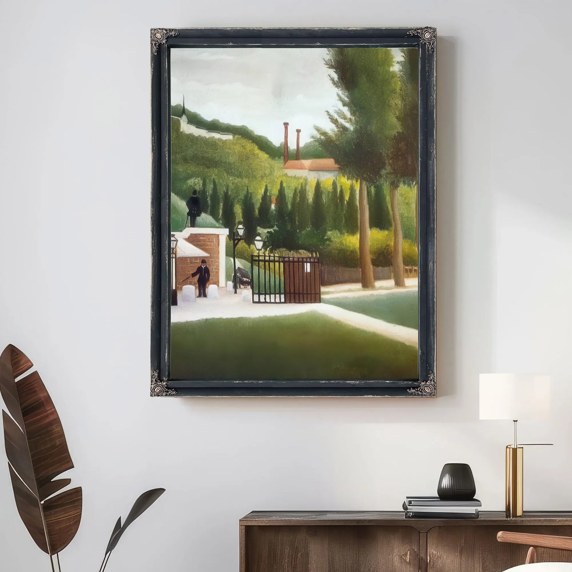 Toll Station 1890 Loctroi By Henri Rousseau Fine Art Print