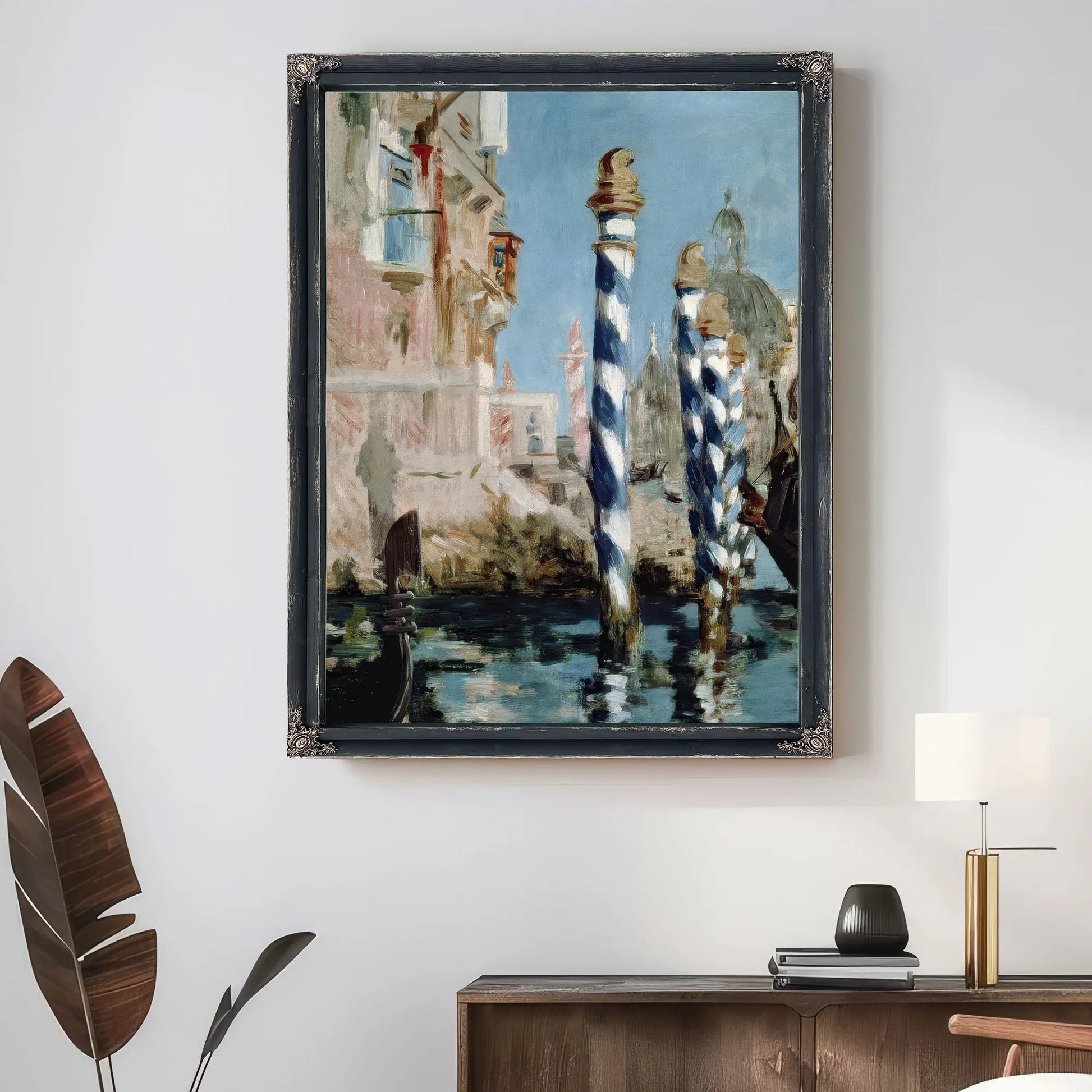 Grand Canal, Venice By Edouard Manet Fine Art Print