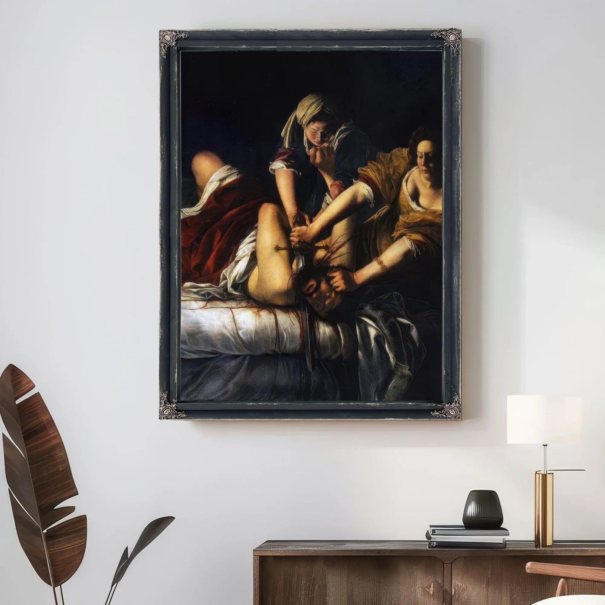 Judith Beheading Holofernes 1620 By Artemisia Gentileschi Fine Art Print