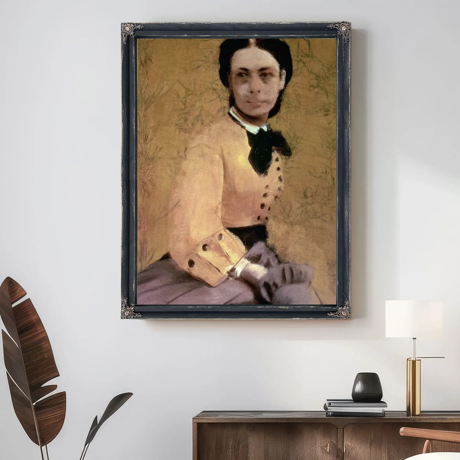 Portrait Of Princess Pauline De Metternich By Edgar Degas Fine Art Print