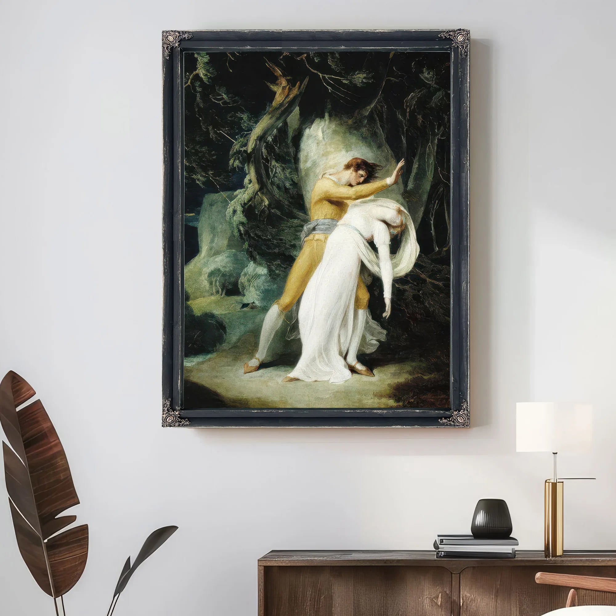Celadon And Amelia By William Hamilton Fine Art Print