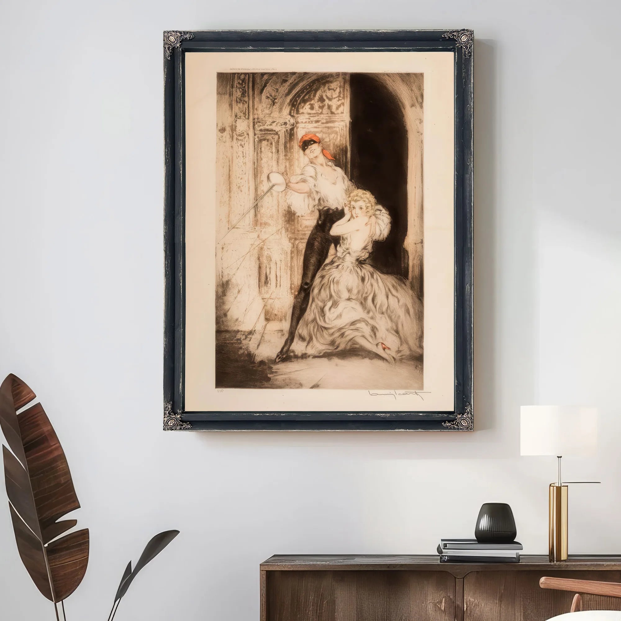 Don Juan 1928 By Louis Icart Fine Art Print