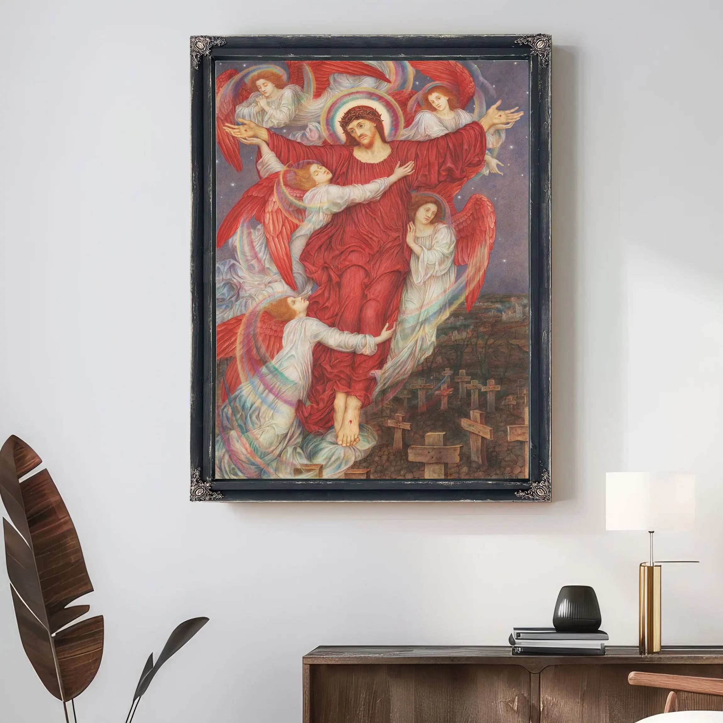The Red Cross by Evelyn De Morgan