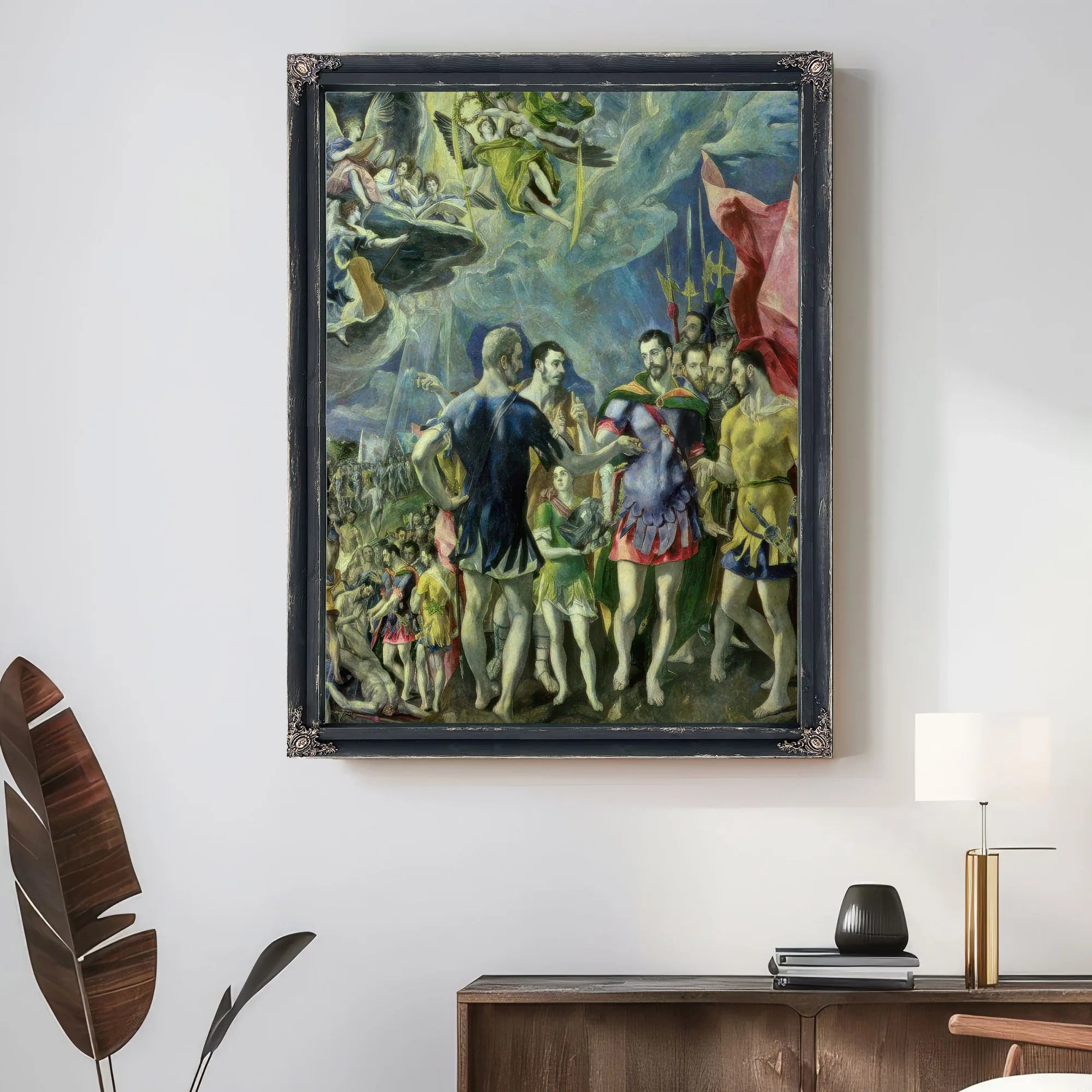 The Martyrdom Of St. Maurice 2 By El Greco Fine Art Print