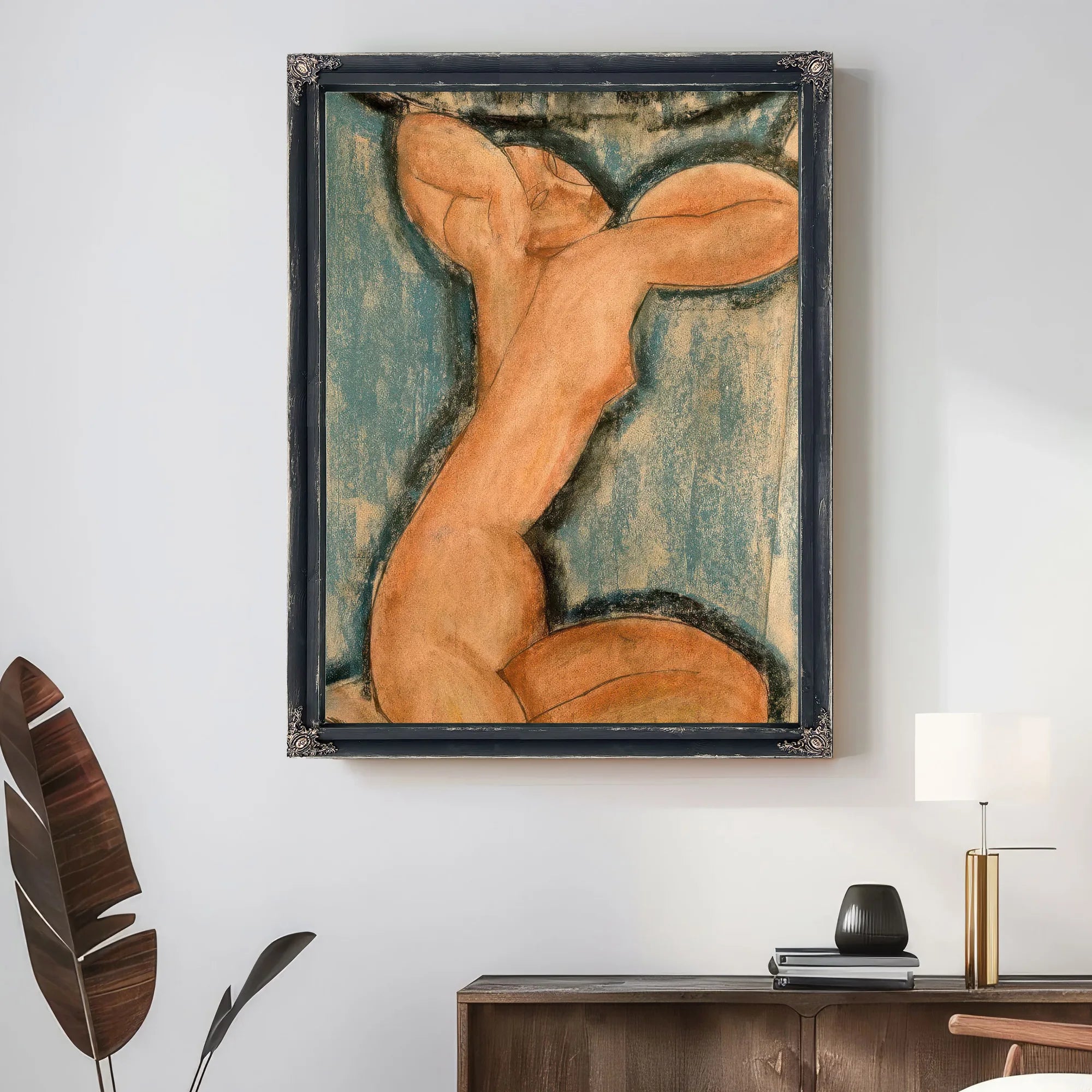 Caryatidb By Amedeo Modigliani Fine Art Print