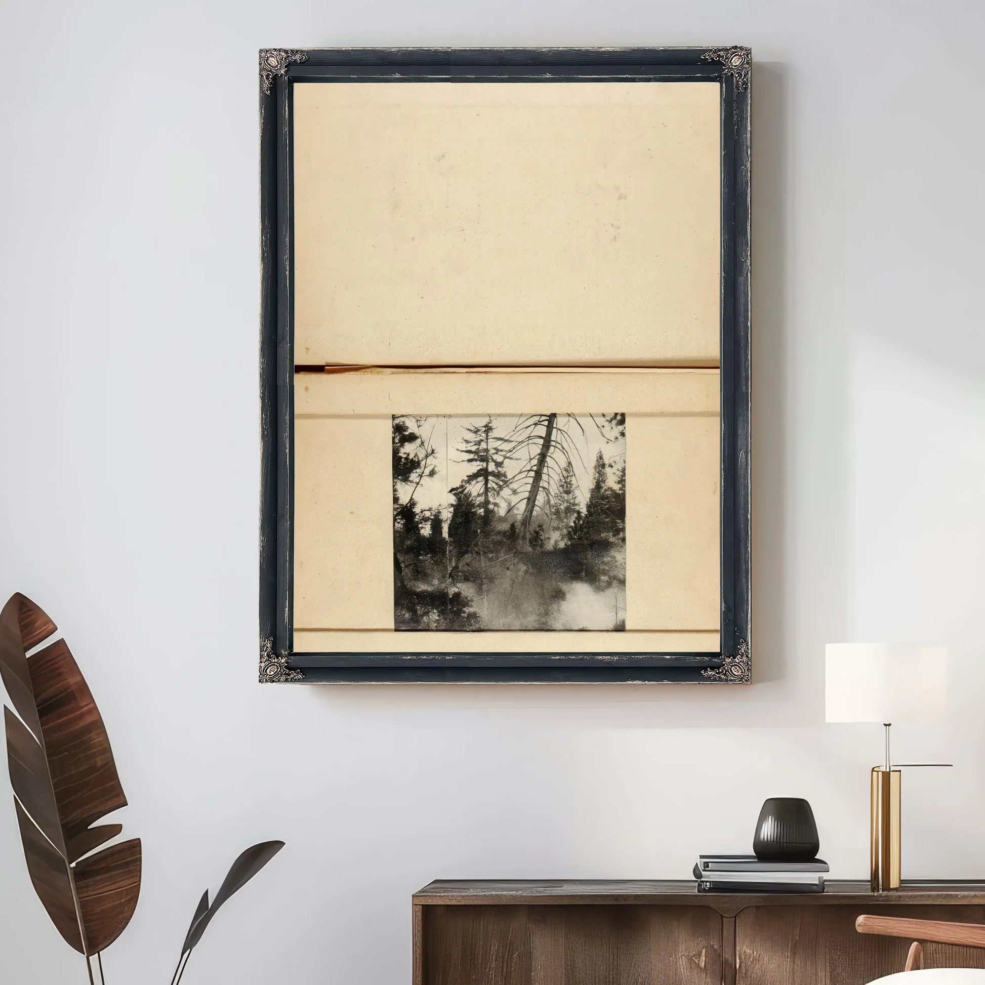 Moving Deer, Study Folder For Book Concealing Coloration In The Animal Kingdom By Abbott Handerson Thayer Fine Art Print