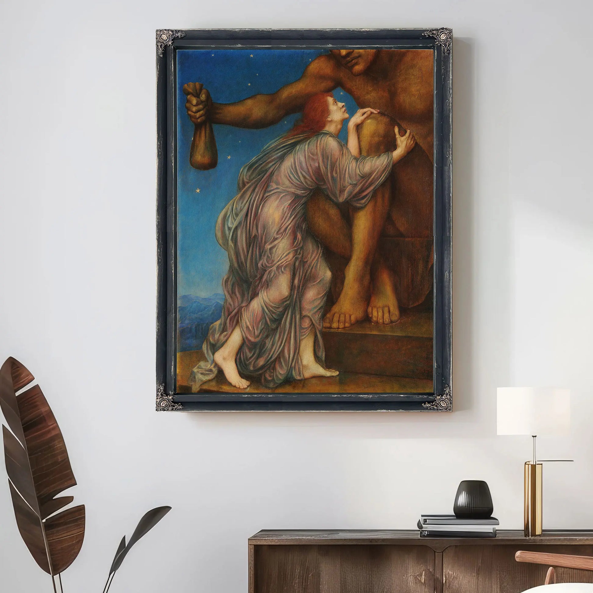 The Worship Of Mammon by Evelyn De Morgan