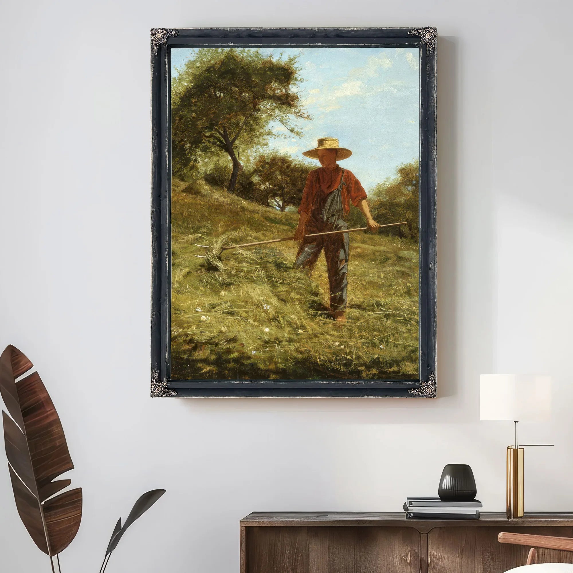 Haymaking By Winslow Homer Fine Art Print
