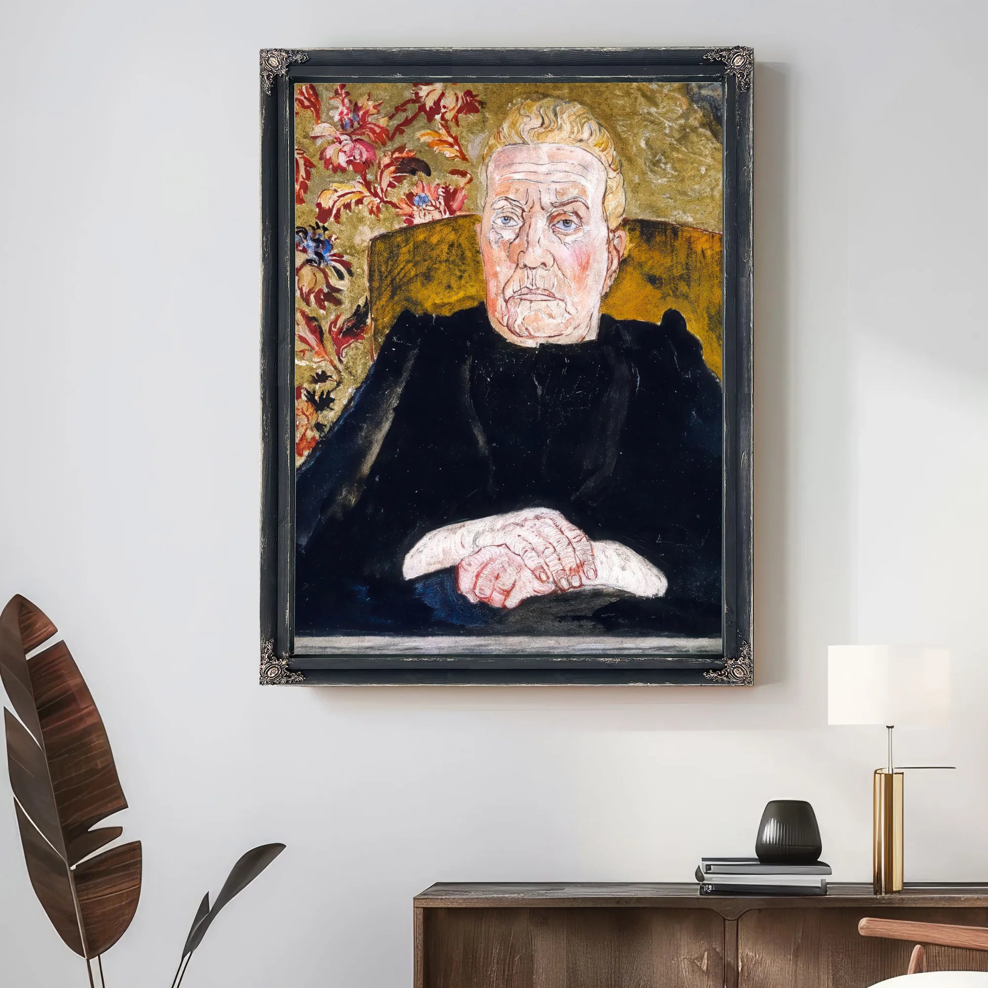 Surly Countenance By James Ensor Fine Art Print