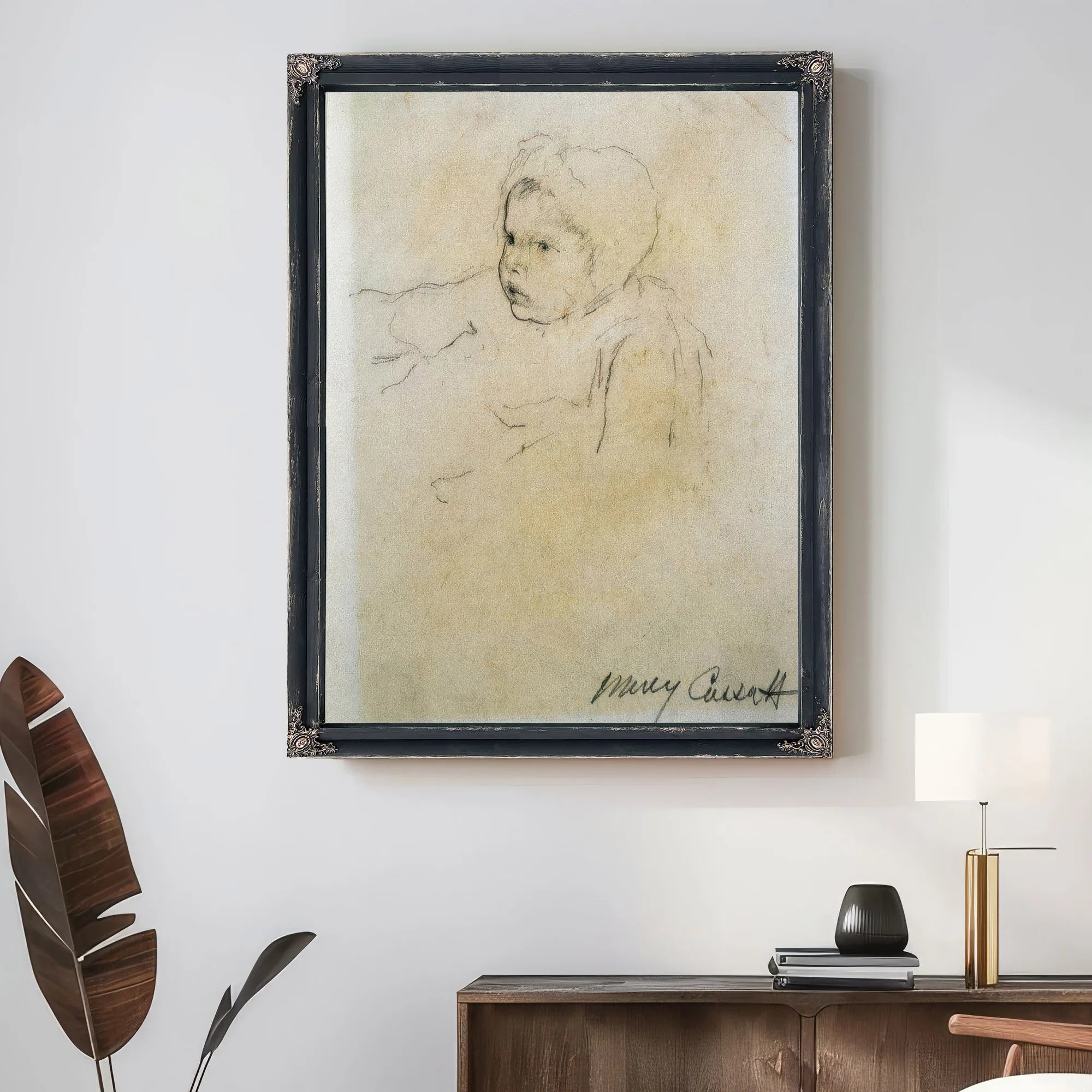 Baby By Mary Cassatt Fine Art Print