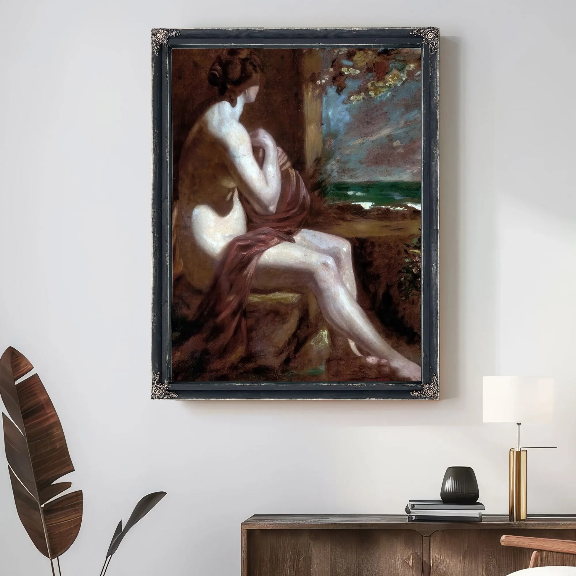 Study From Life By William Etty Fine Art Print