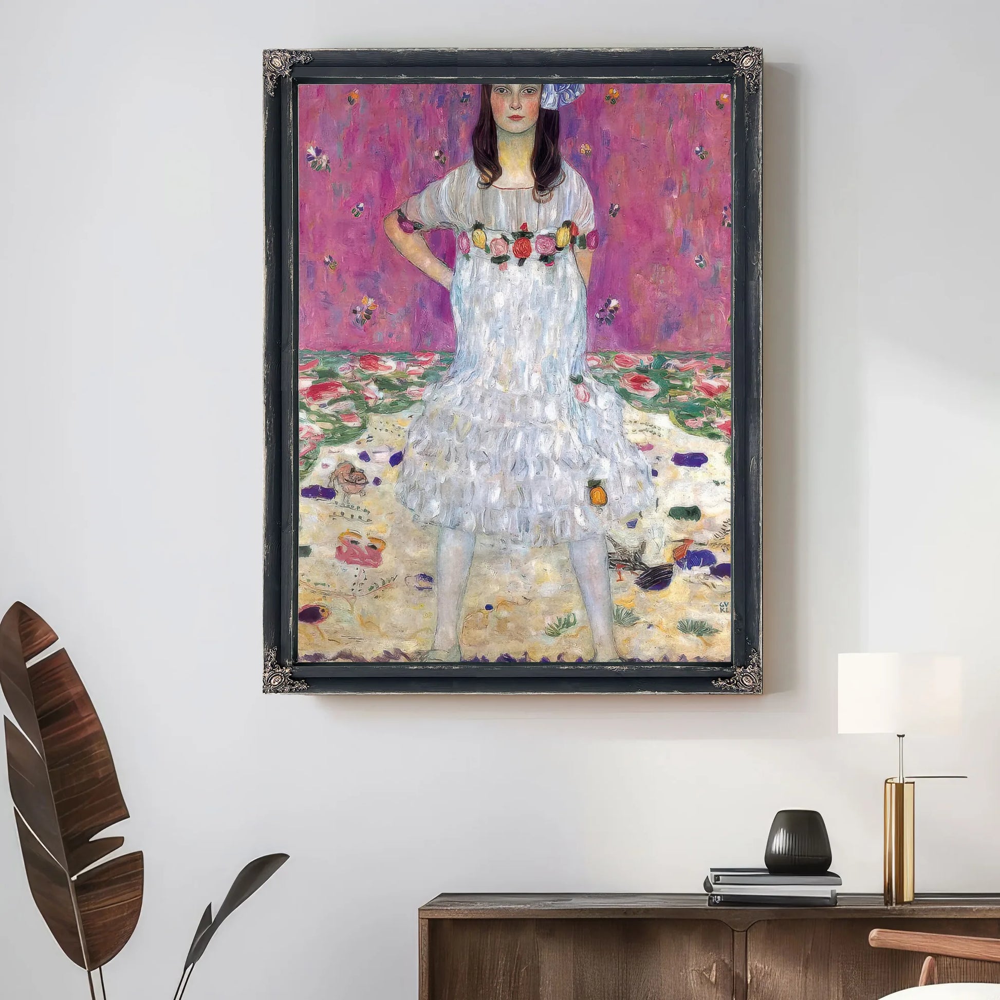 Portrait Of Mada Primavesi By Gustav Klimt Fine Art Print