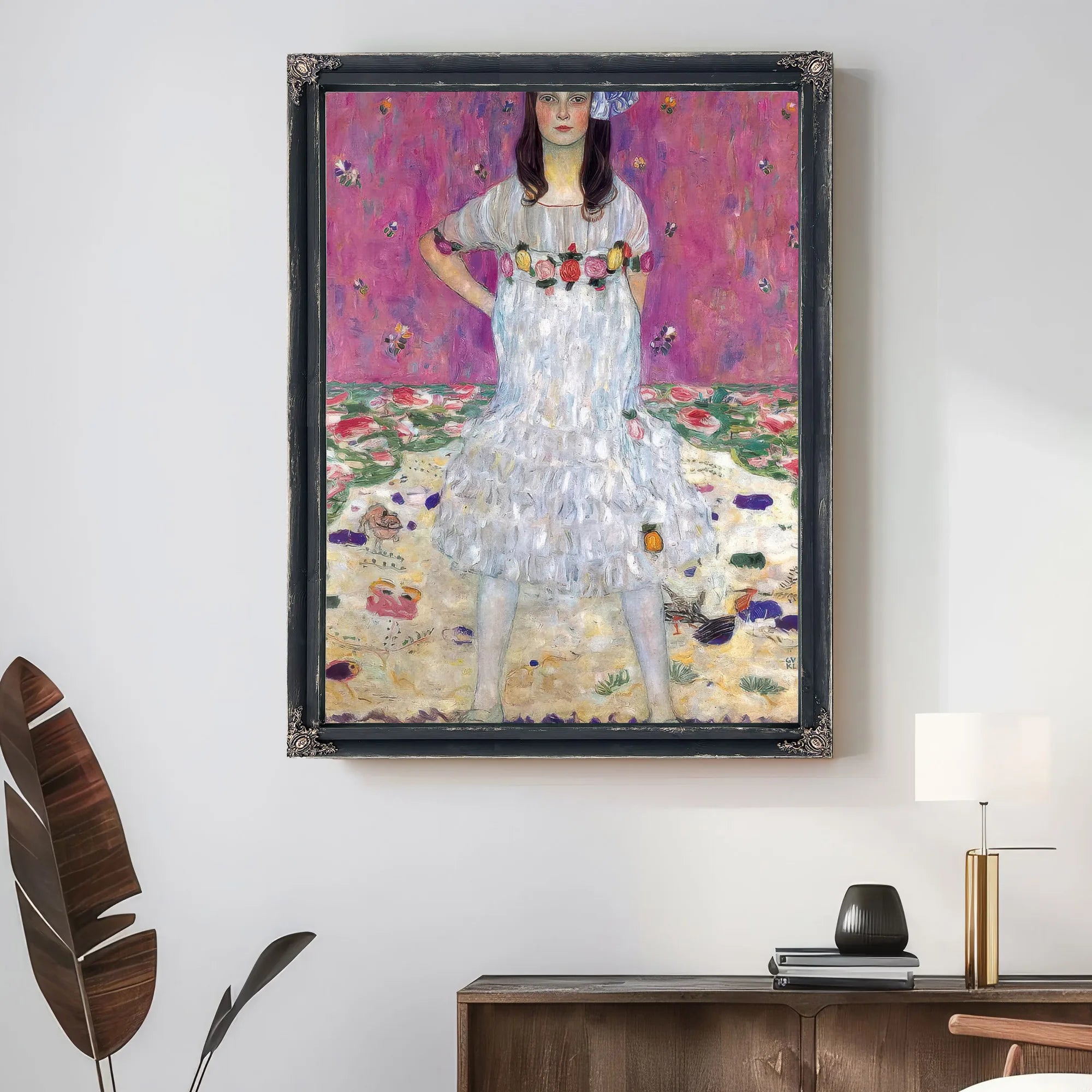 Portrait Of Mada Primavesi By Gustav Klimt Fine Art Print