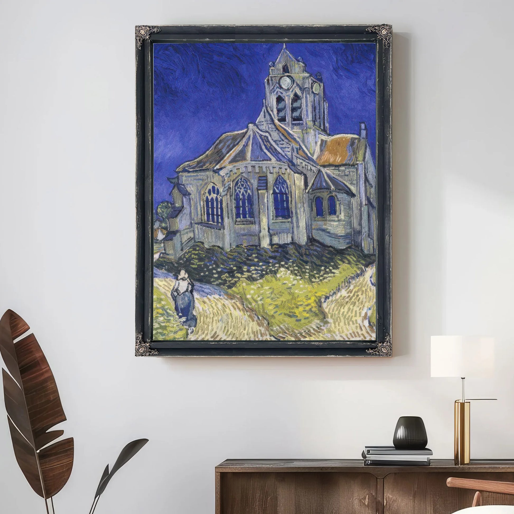 The Church In Auvers Sur Oise View From The Chevet By Vincent Van Gogh Fine Art Print