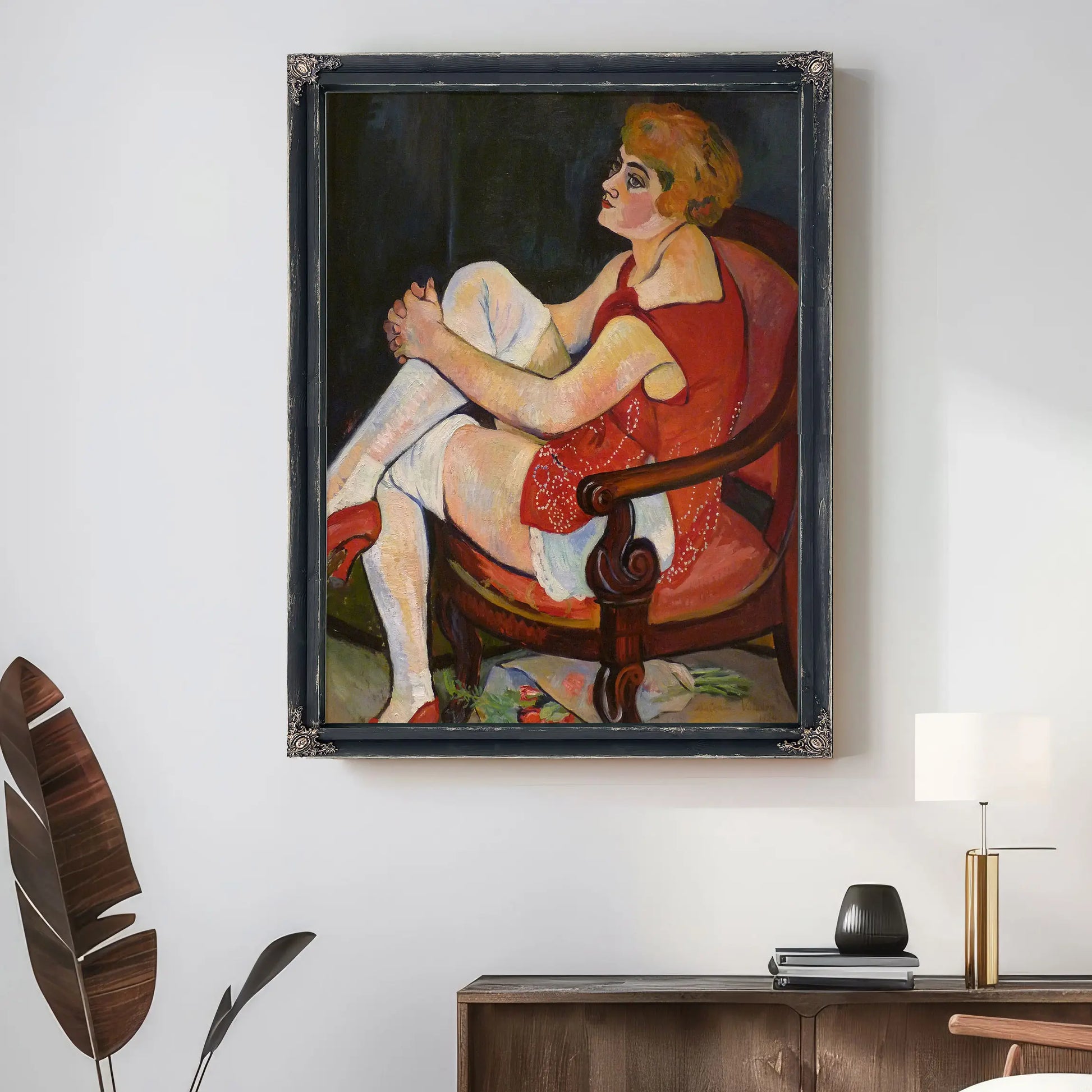 Femme Aux Bas Blancs by Suzanne Valadon