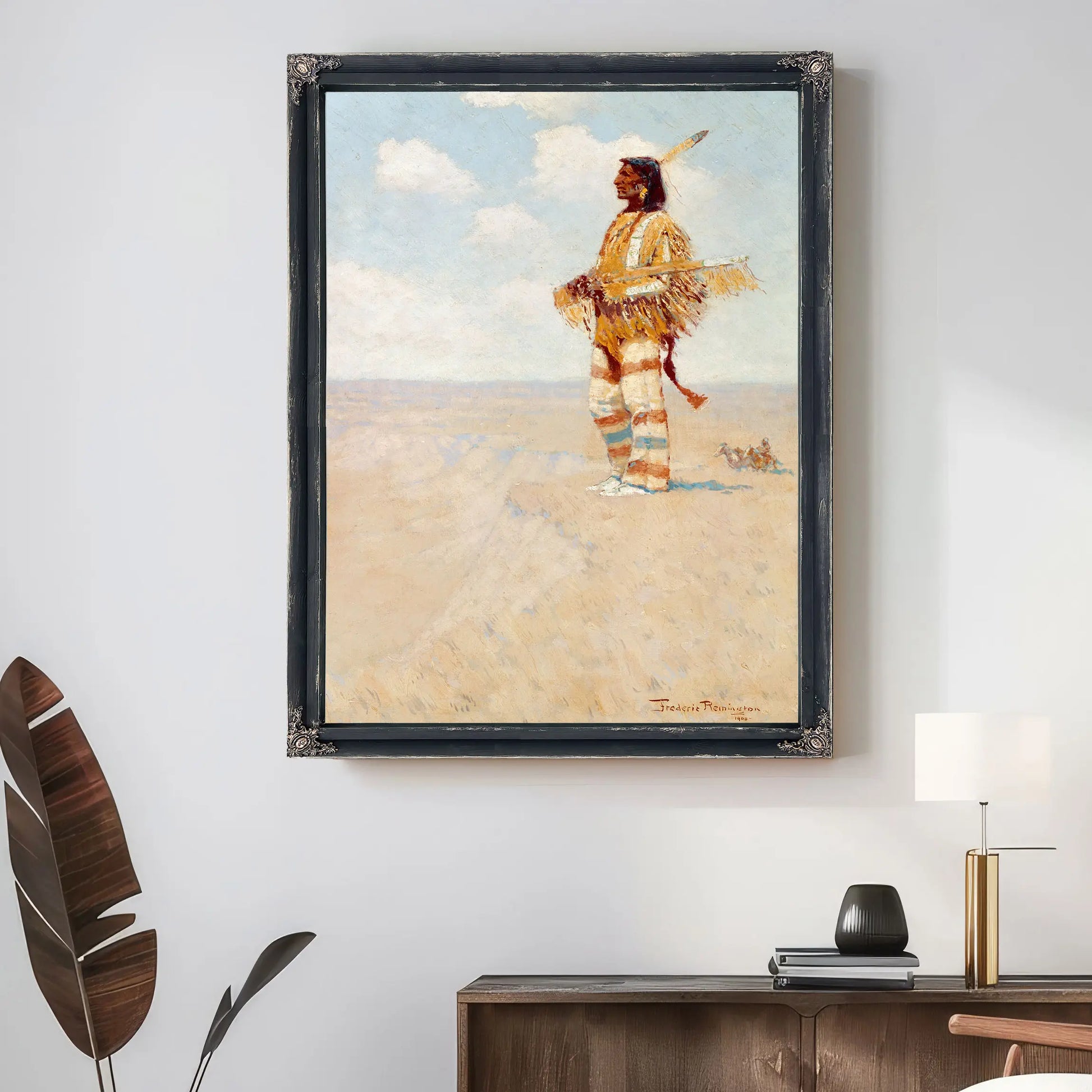 The Last Of His Race The Vanishing American by Frederic Remington