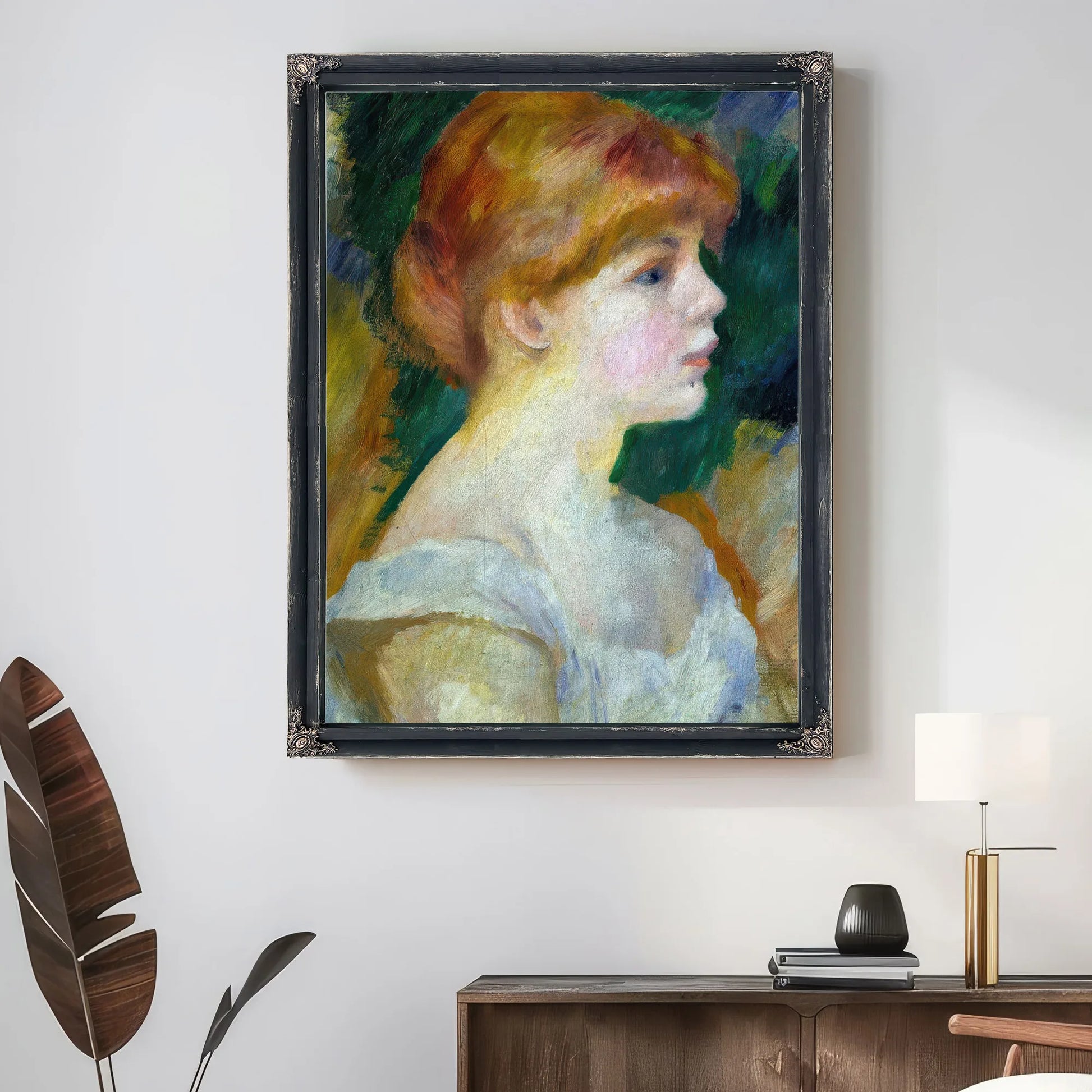 Suzanne Valadon By Pierre August Renoir Fine Art Print