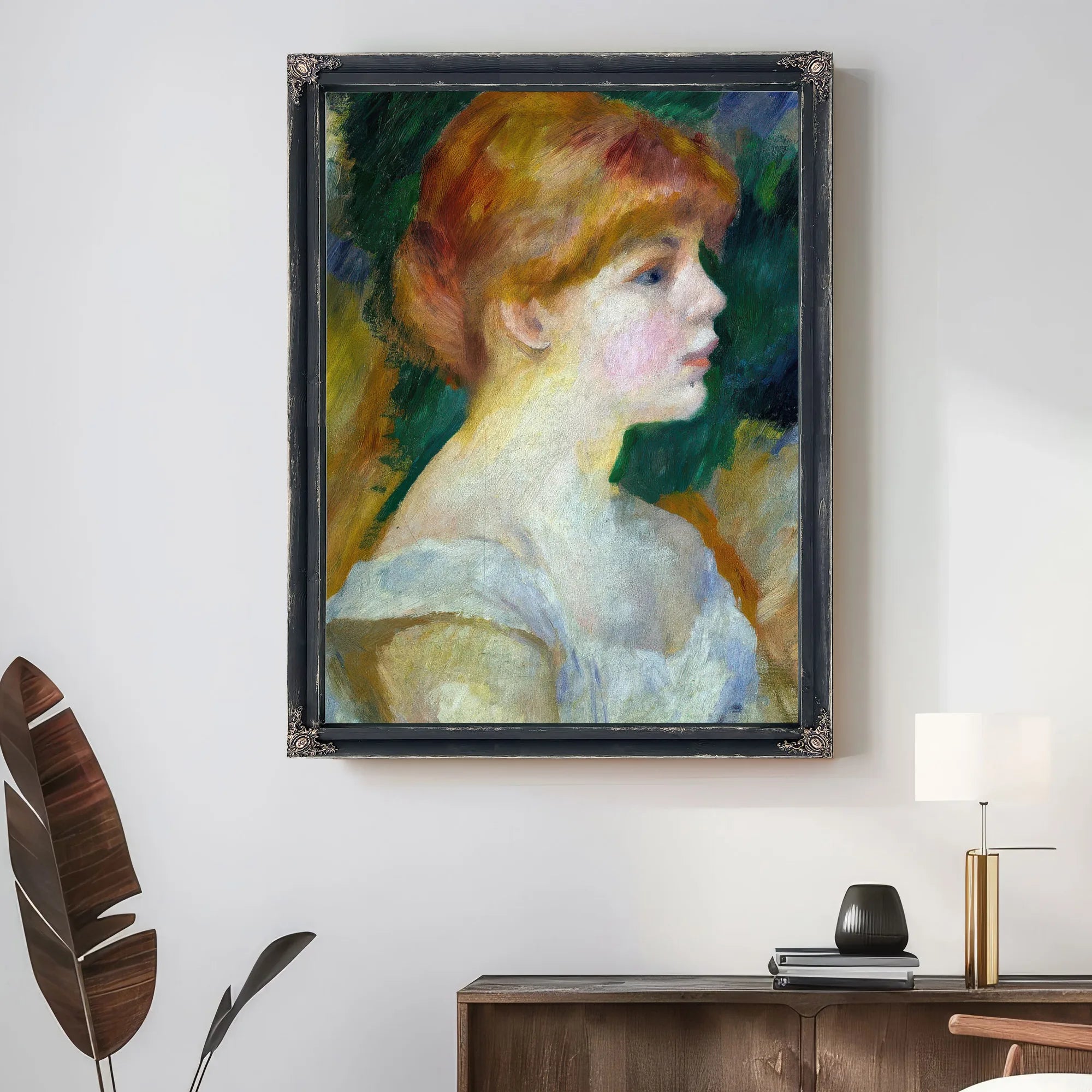 Suzanne Valadon By Pierre August Renoir Fine Art Print