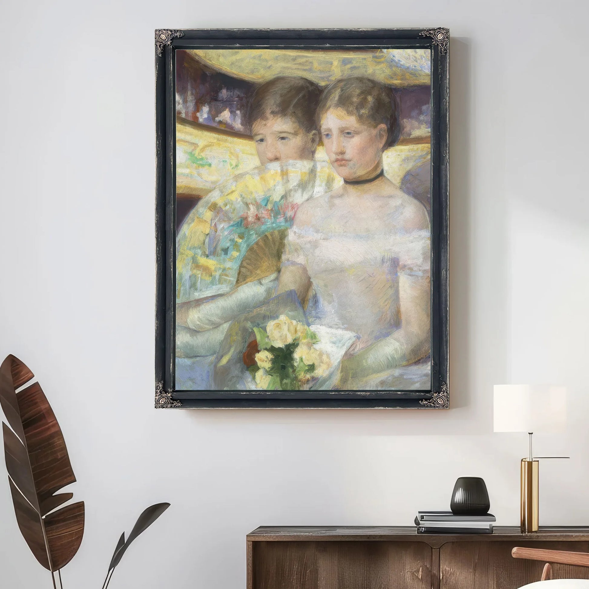 The Loge By Mary Cassatt Fine Art Print